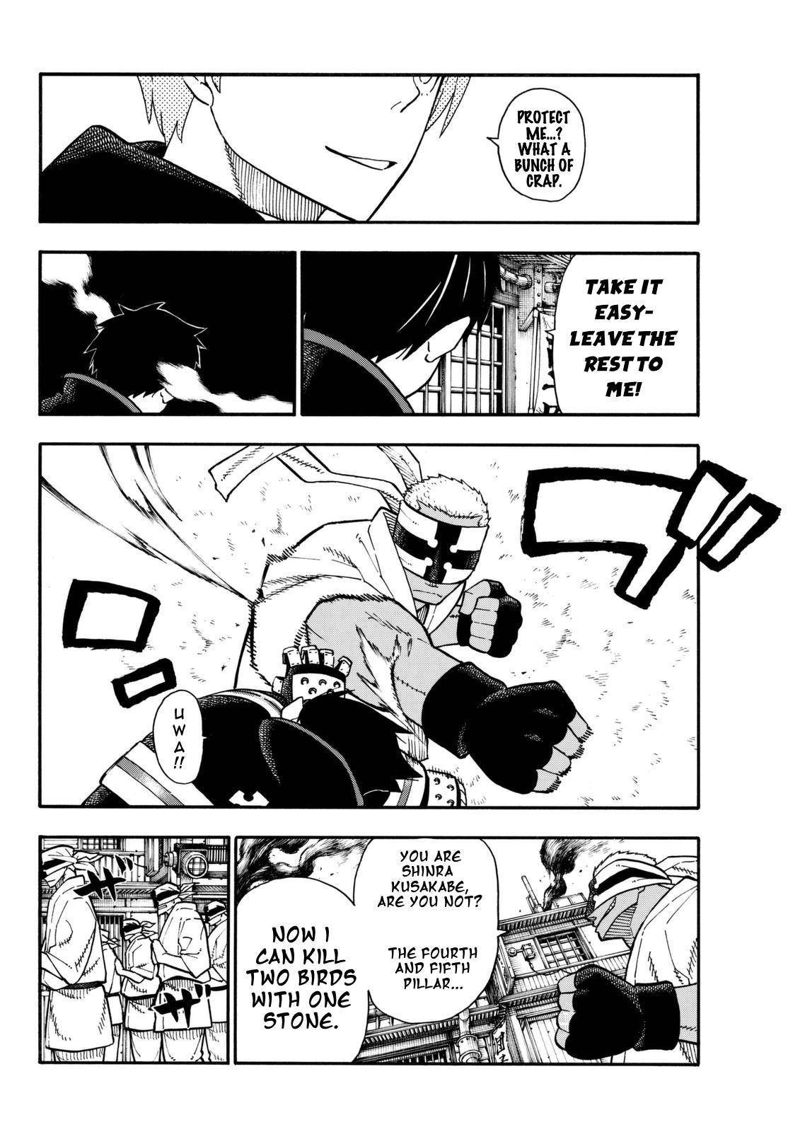 Enen no Shouboutai Chapter 102 page 13 - Chapter 102: The Wild Fist
