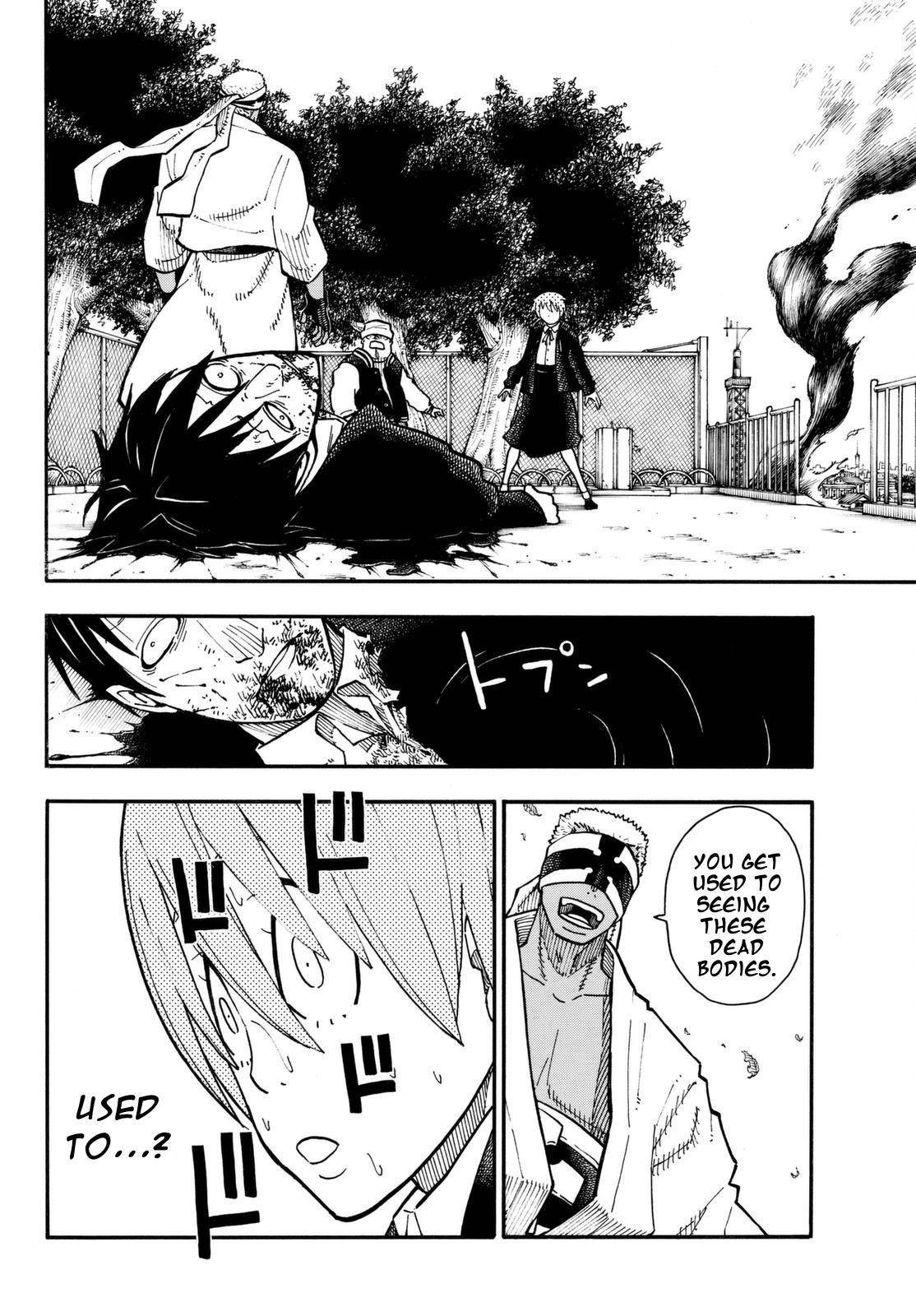 Enen no Shouboutai Chapter 102 page 3 - Chapter 102: The Wild Fist