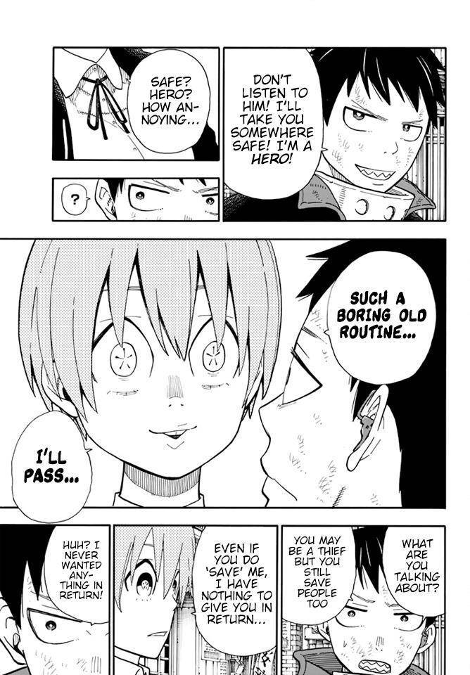 Enen no Shouboutai Chapter 103 page 13 - Chapter 103: Touching the Flames