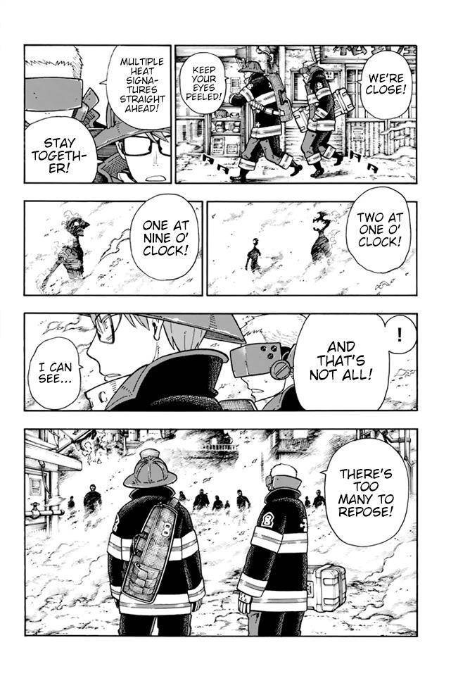 Enen no Shouboutai Chapter 103 page 18 - Chapter 103: Touching the Flames