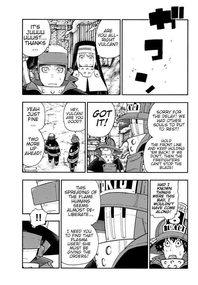 Enen no Shouboutai Chapter 103 page 9 - Chapter 103: Touching the Flames