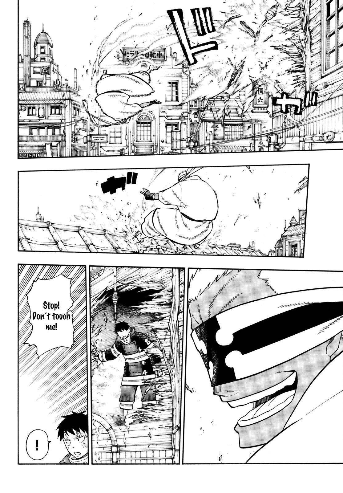 Enen no Shouboutai Chapter 104 page 18 - Chapter 104: Bonds Between the Fire Scenes