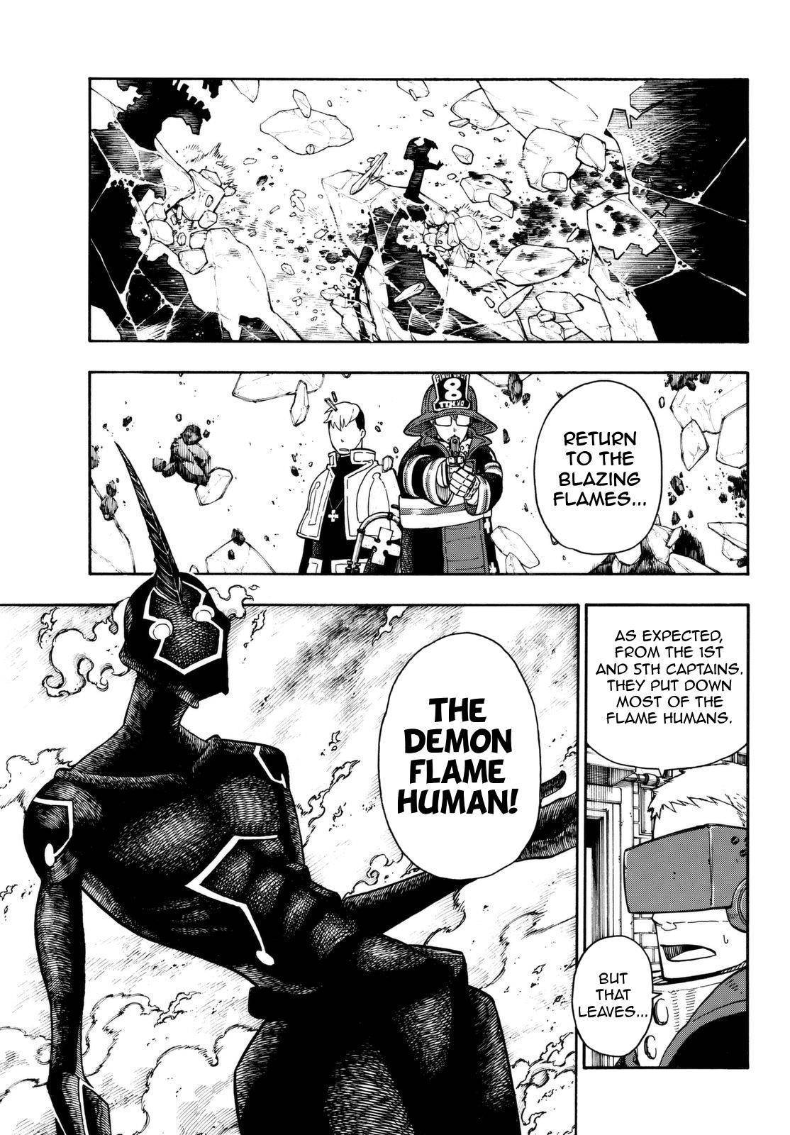 Enen no Shouboutai Chapter 105 page 18 - Chapter 105: Assembly