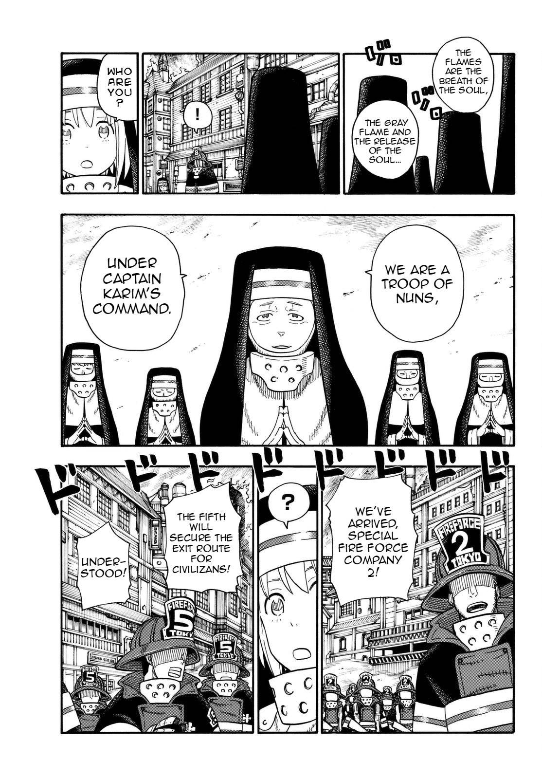 Enen no Shouboutai Chapter 105 page 4 - Chapter 105: Assembly