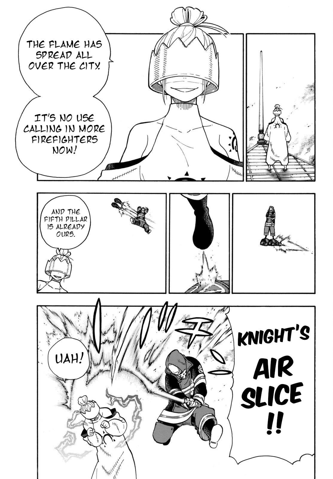 Enen no Shouboutai Chapter 105 page 8 - Chapter 105: Assembly