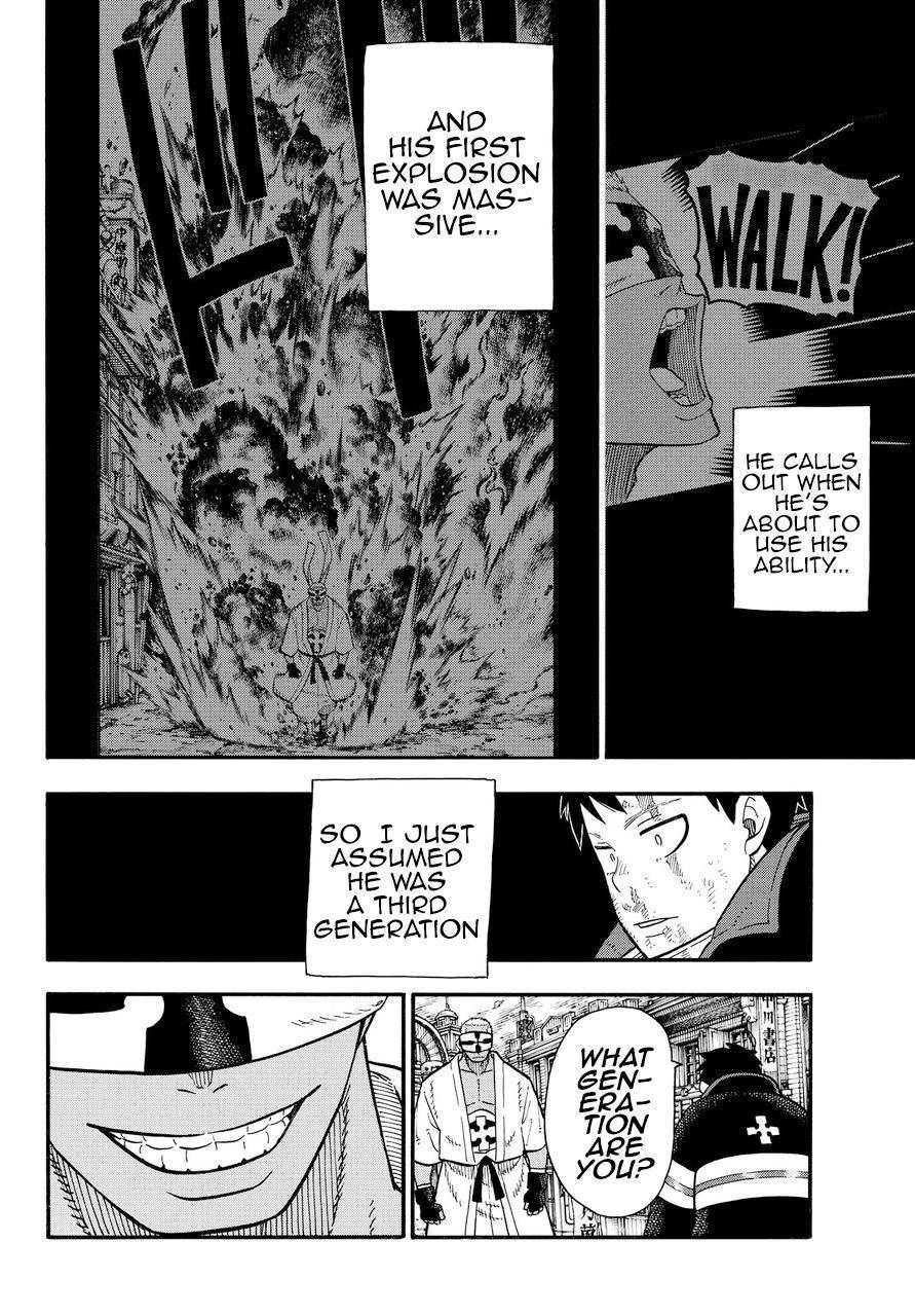 Enen no Shouboutai Chapter 106 page 8 - Chapter 106: Second Generation