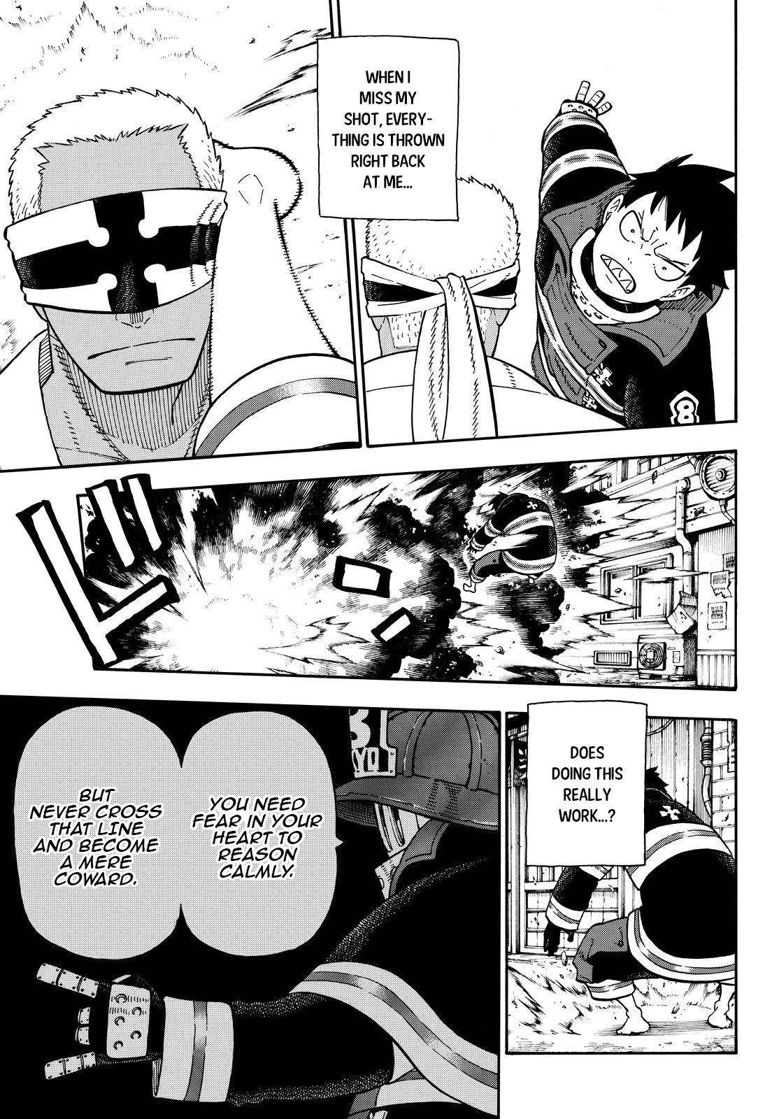 Enen no Shouboutai Chapter 107 page 12 - Chapter 107: Sign of the Horns