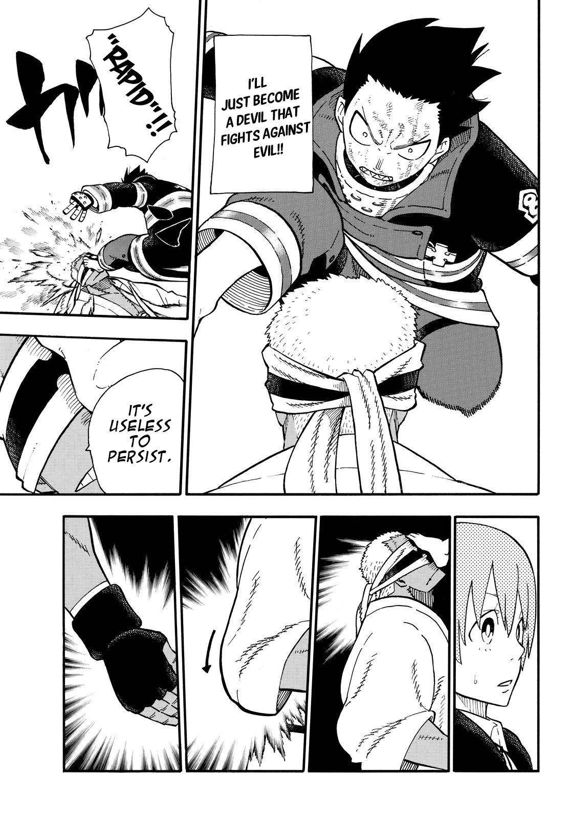 Enen no Shouboutai Chapter 107 page 14 - Chapter 107: Sign of the Horns