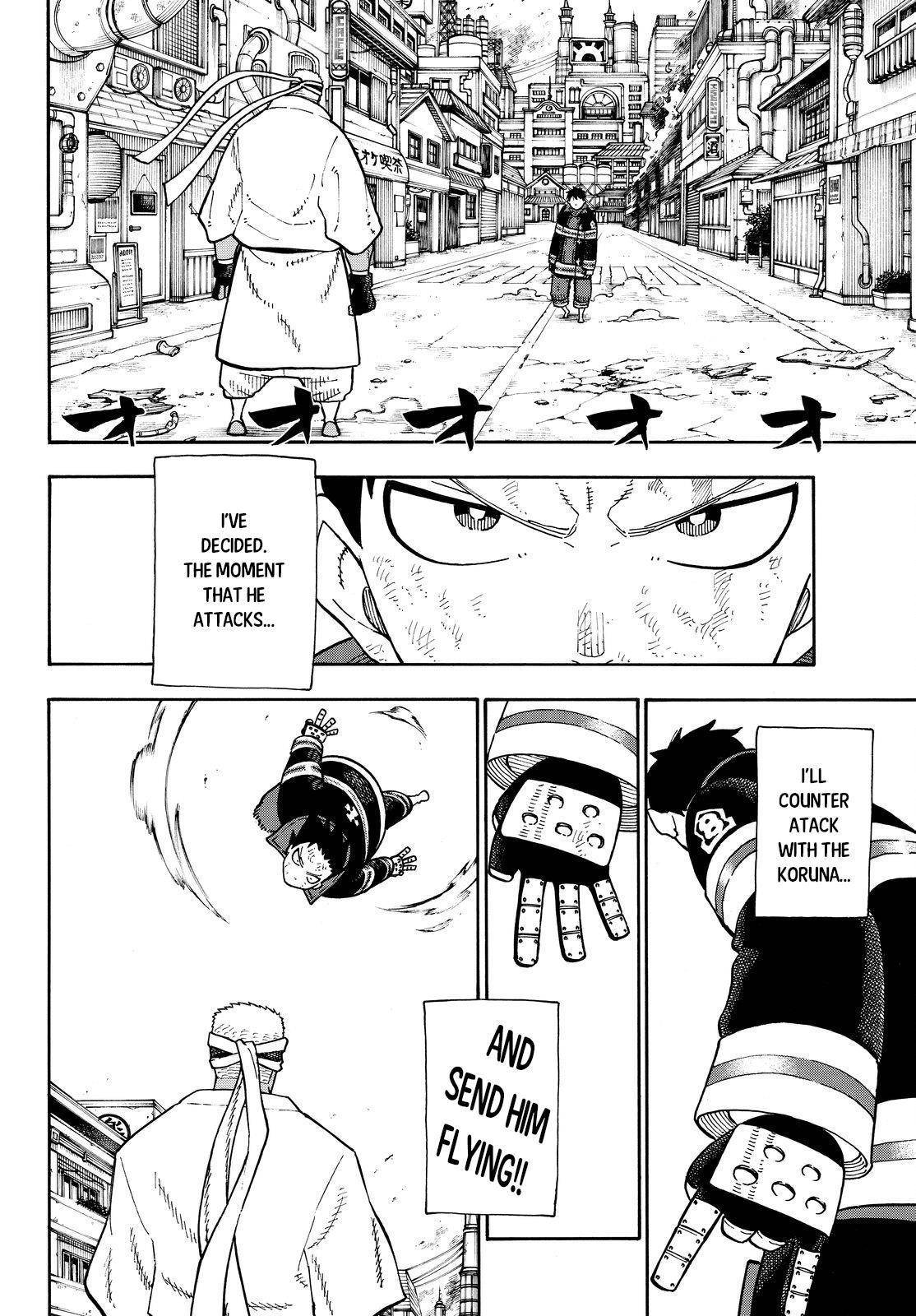 Enen no Shouboutai Chapter 107 page 5 - Chapter 107: Sign of the Horns