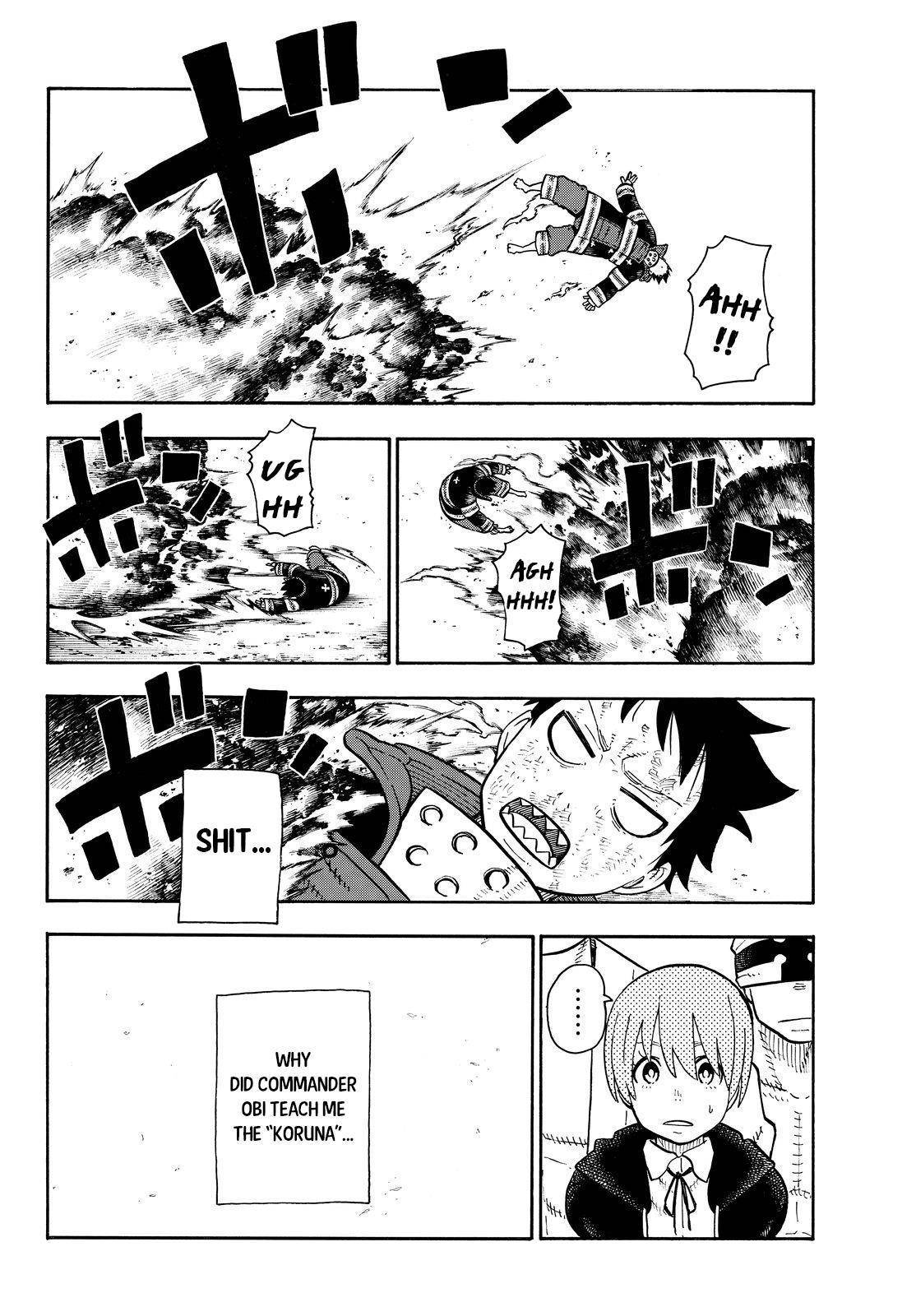Enen no Shouboutai Chapter 107 page 9 - Chapter 107: Sign of the Horns