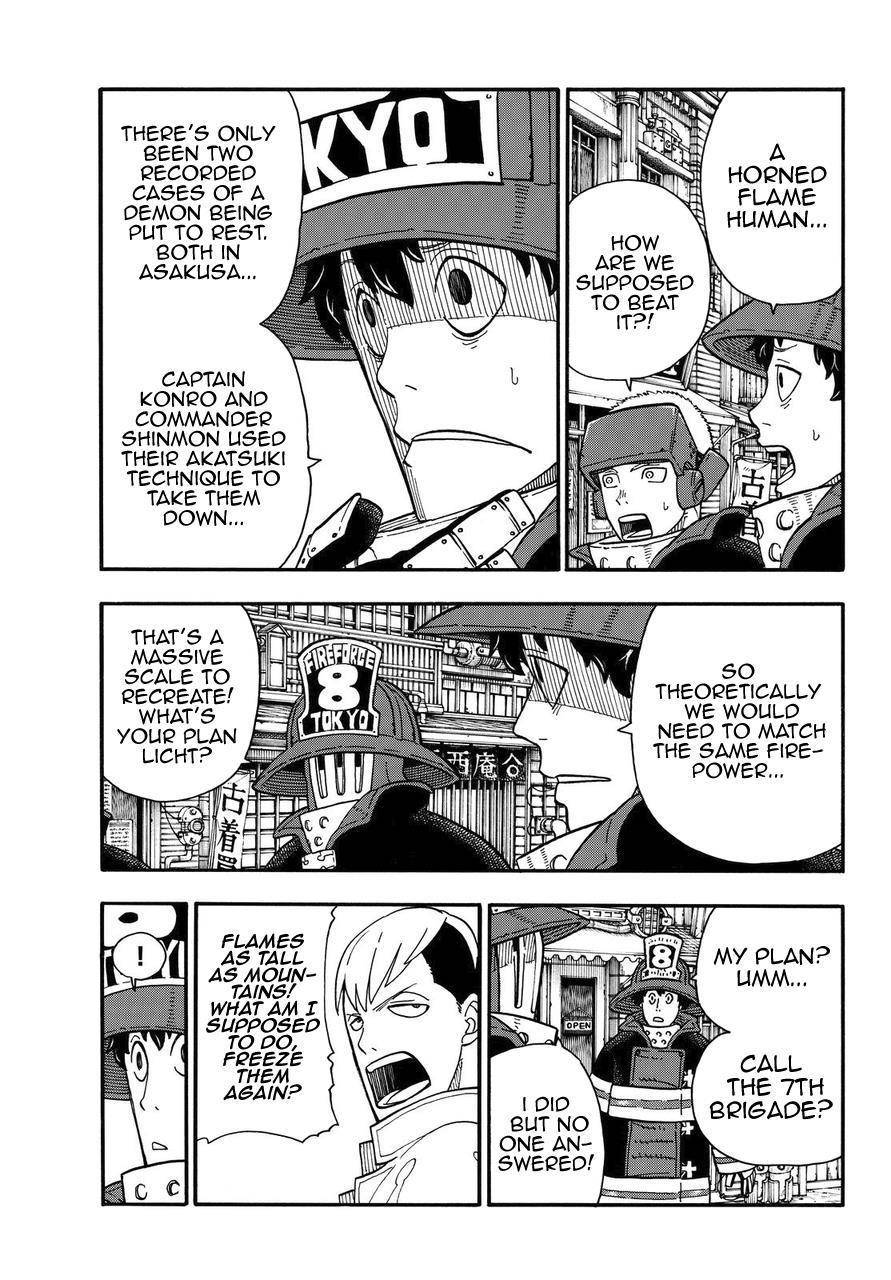 Enen no Shouboutai Chapter 108 page 10 - Chapter 108: Licht's Secret Plan