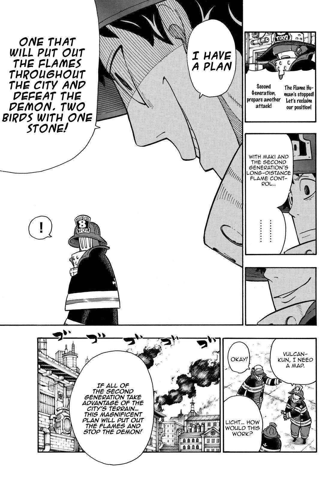 Enen no Shouboutai Chapter 108 page 12 - Chapter 108: Licht's Secret Plan