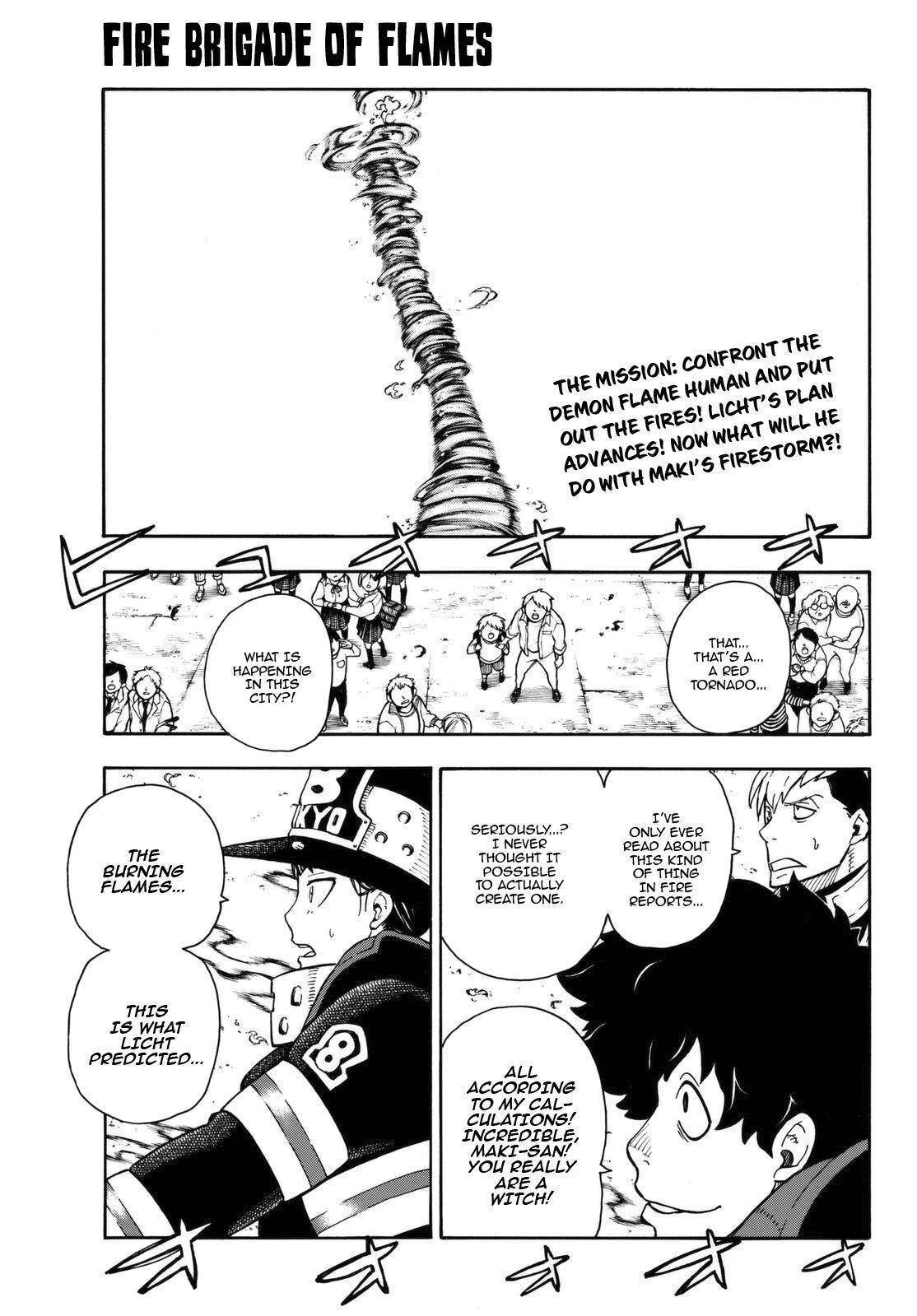 Enen no Shouboutai Chapter 109 page 1 - Chapter 109: The Critical Moment
