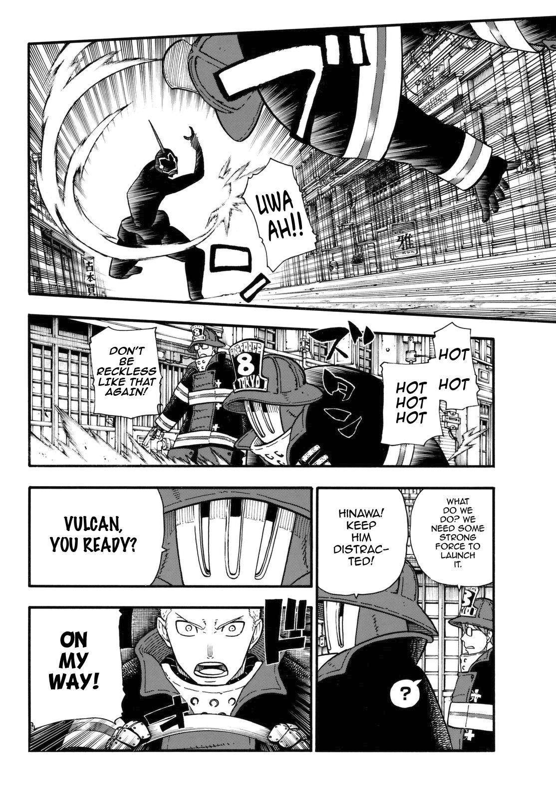 Enen no Shouboutai Chapter 109 page 7 - Chapter 109: The Critical Moment