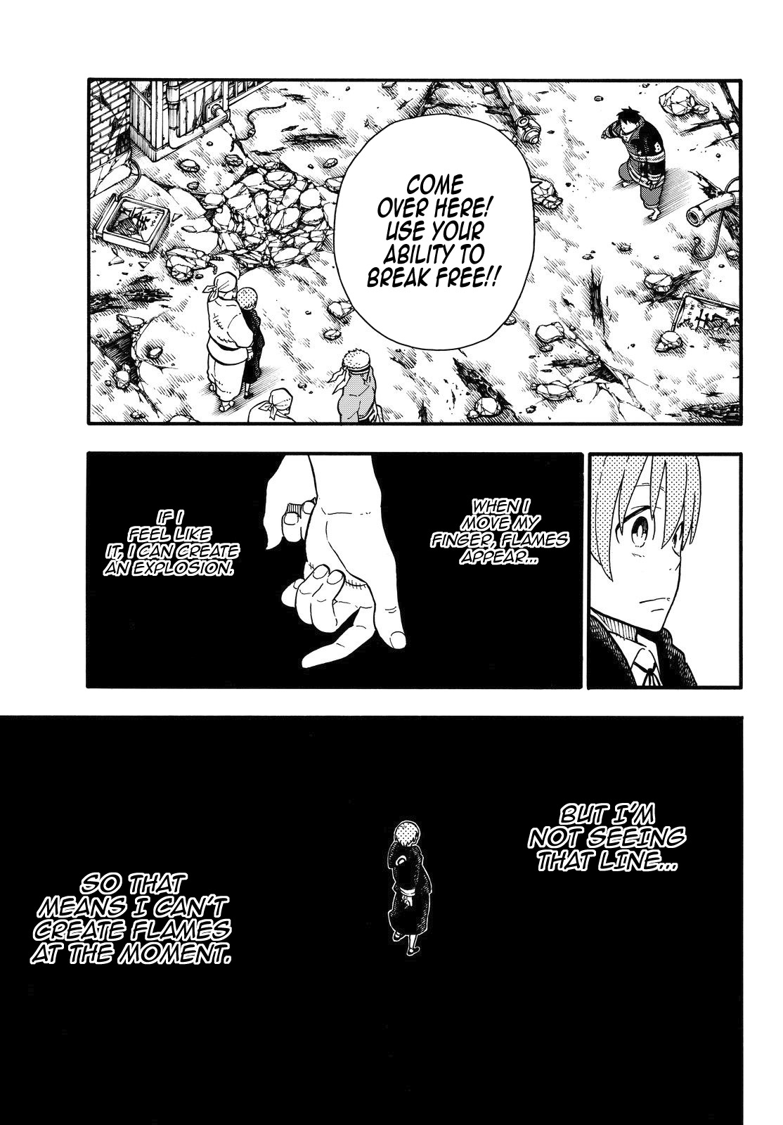 Enen no Shouboutai Chapter 110 page 11 - Chapter 110: Decision Time