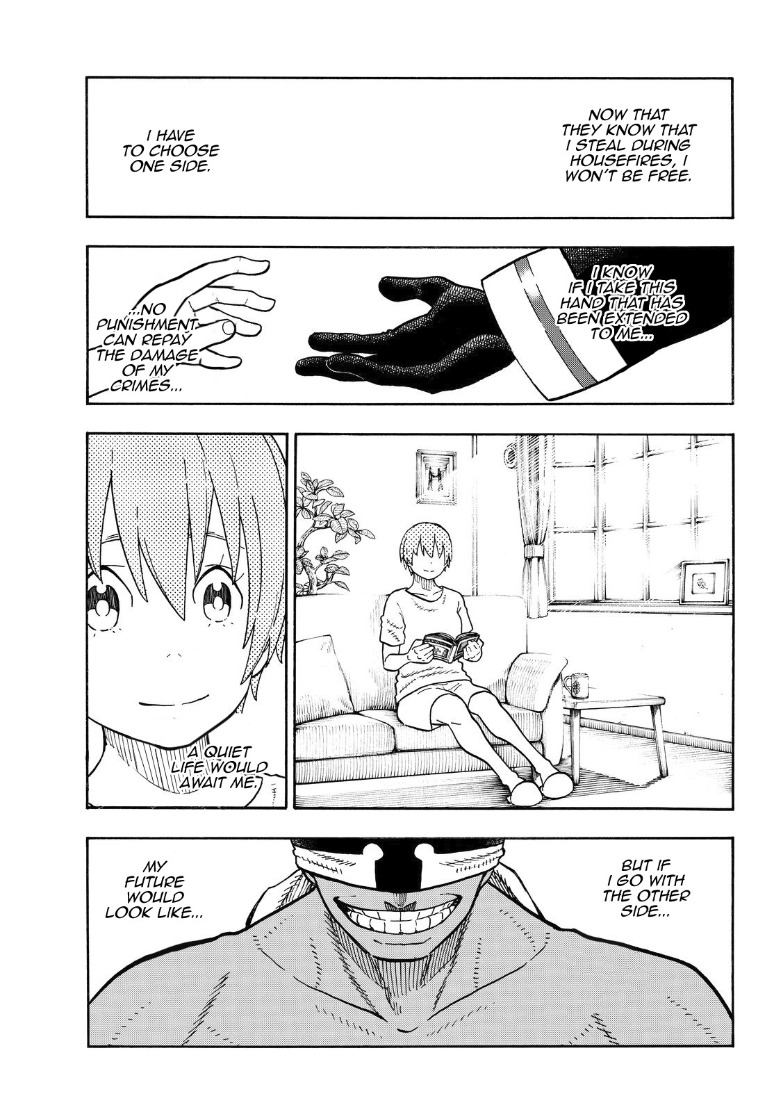 Enen no Shouboutai Chapter 110 page 13 - Chapter 110: Decision Time