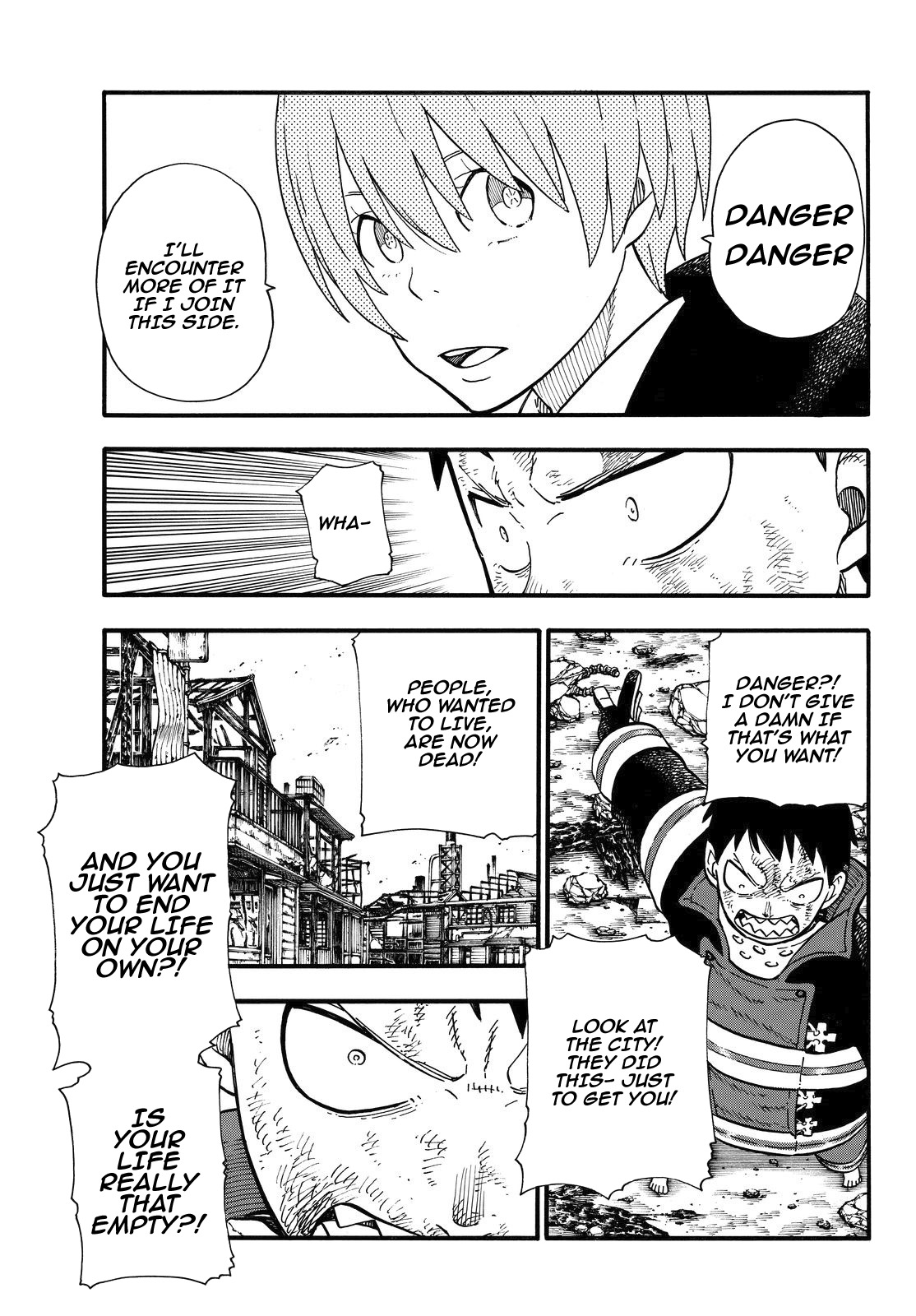 Enen no Shouboutai Chapter 110 page 15 - Chapter 110: Decision Time