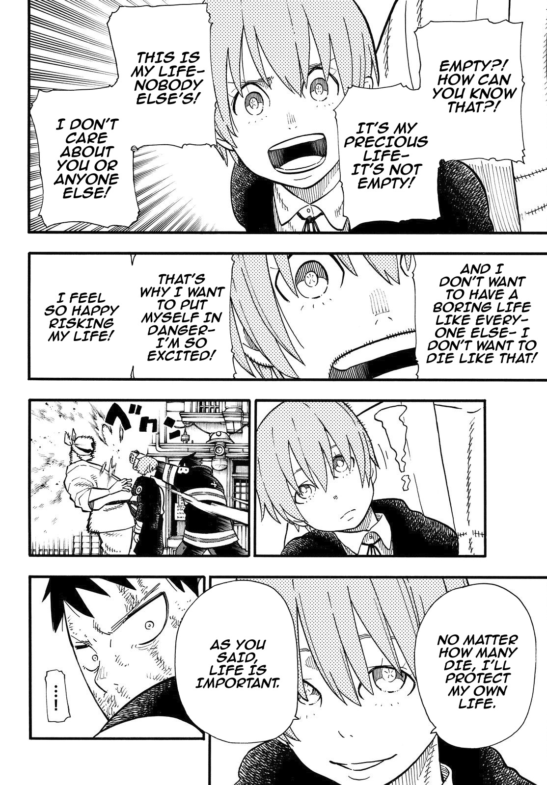 Enen no Shouboutai Chapter 110 page 16 - Chapter 110: Decision Time