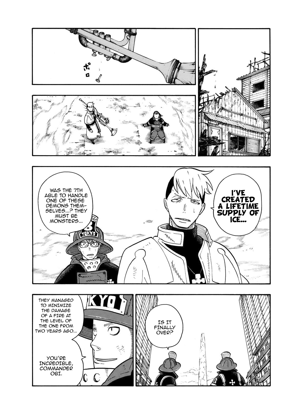 Enen no Shouboutai Chapter 110 page 5 - Chapter 110: Decision Time