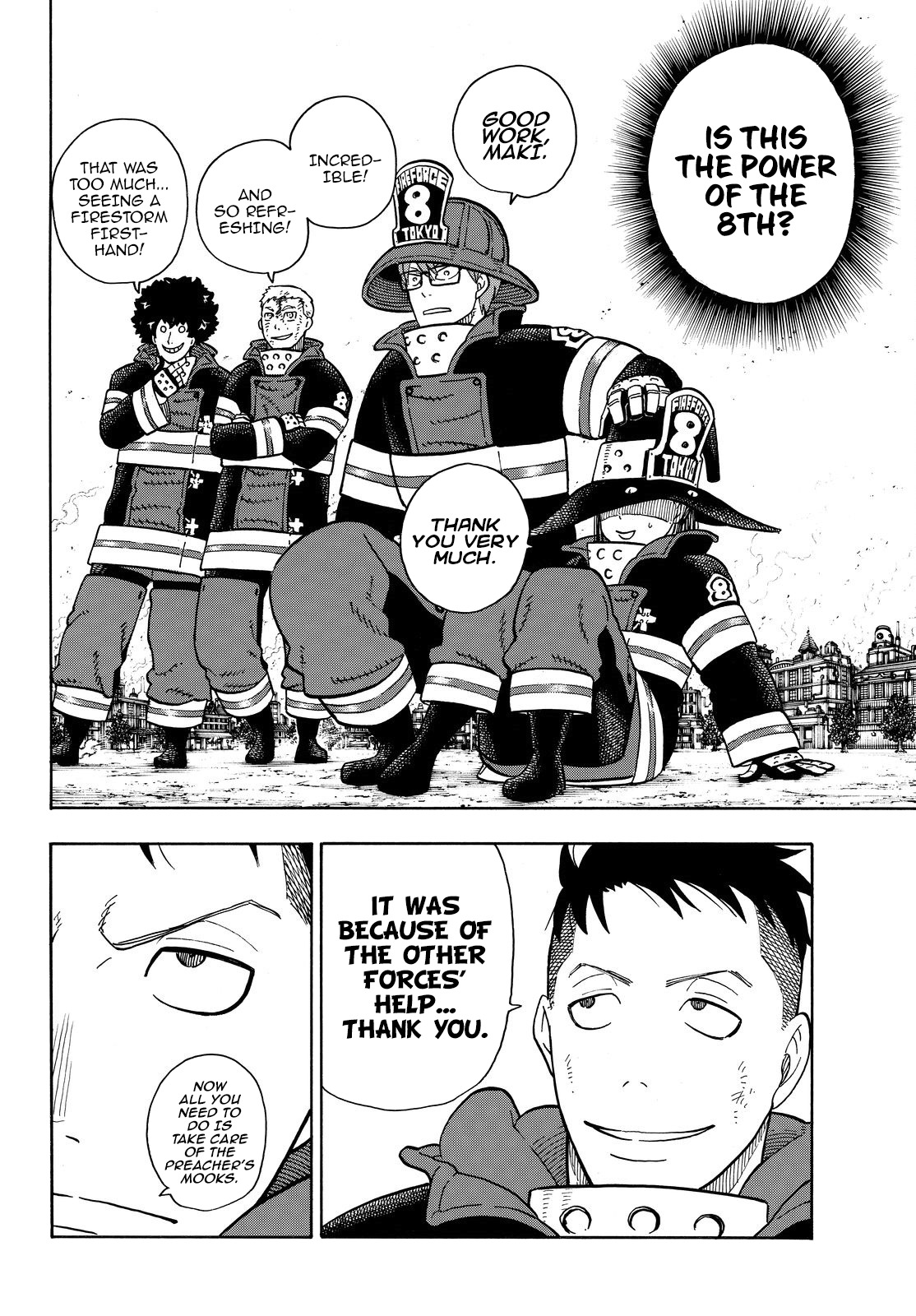 Enen no Shouboutai Chapter 110 page 6 - Chapter 110: Decision Time