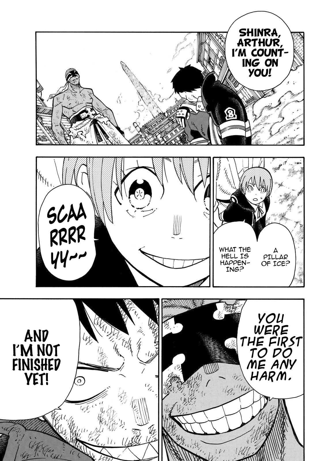 Enen no Shouboutai Chapter 110 page 7 - Chapter 110: Decision Time