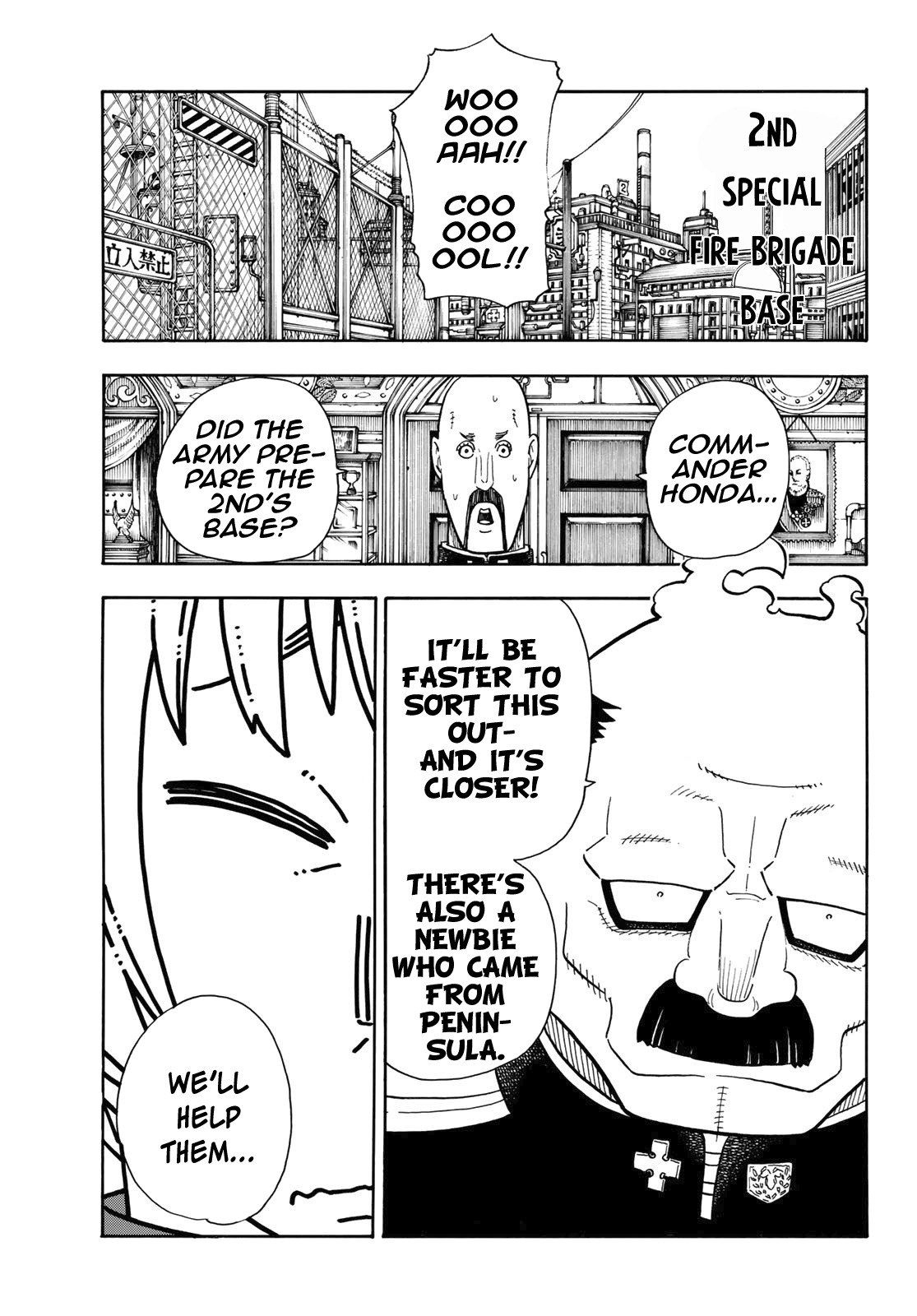Enen no Shouboutai Chapter 111 page 10 - Chapter 111: The Next Step