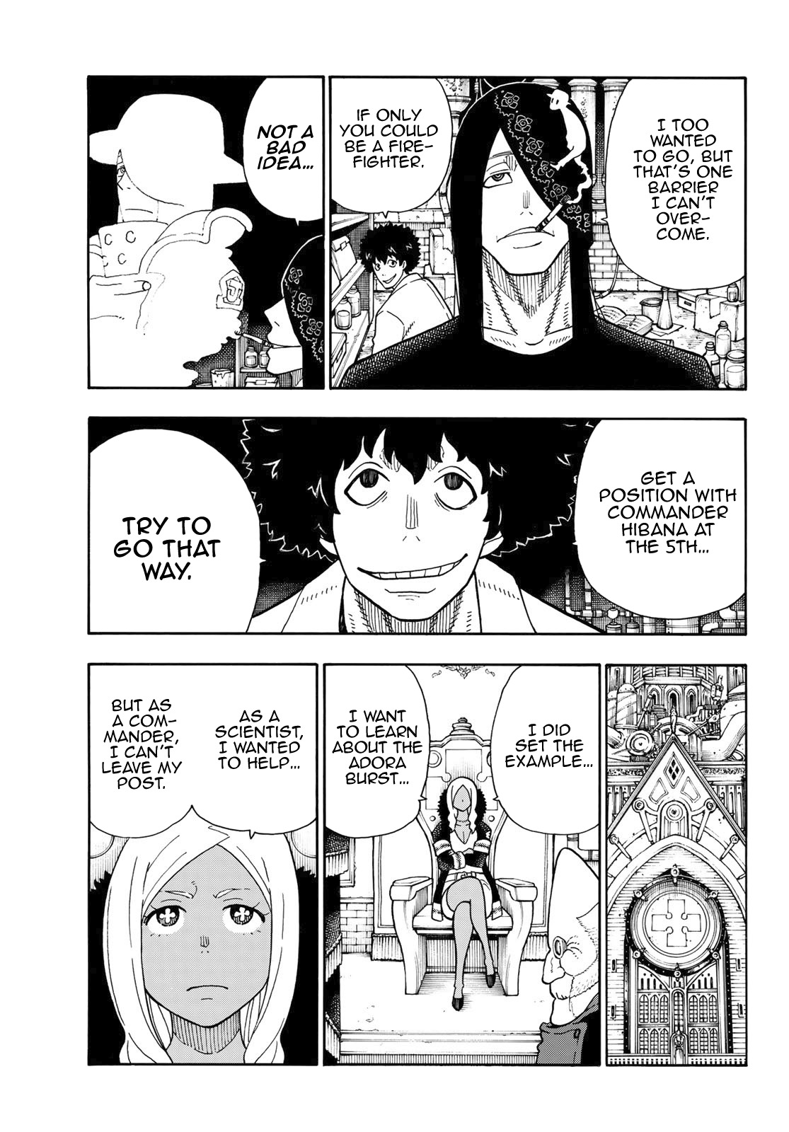 Enen no Shouboutai Chapter 111 page 14 - Chapter 111: The Next Step