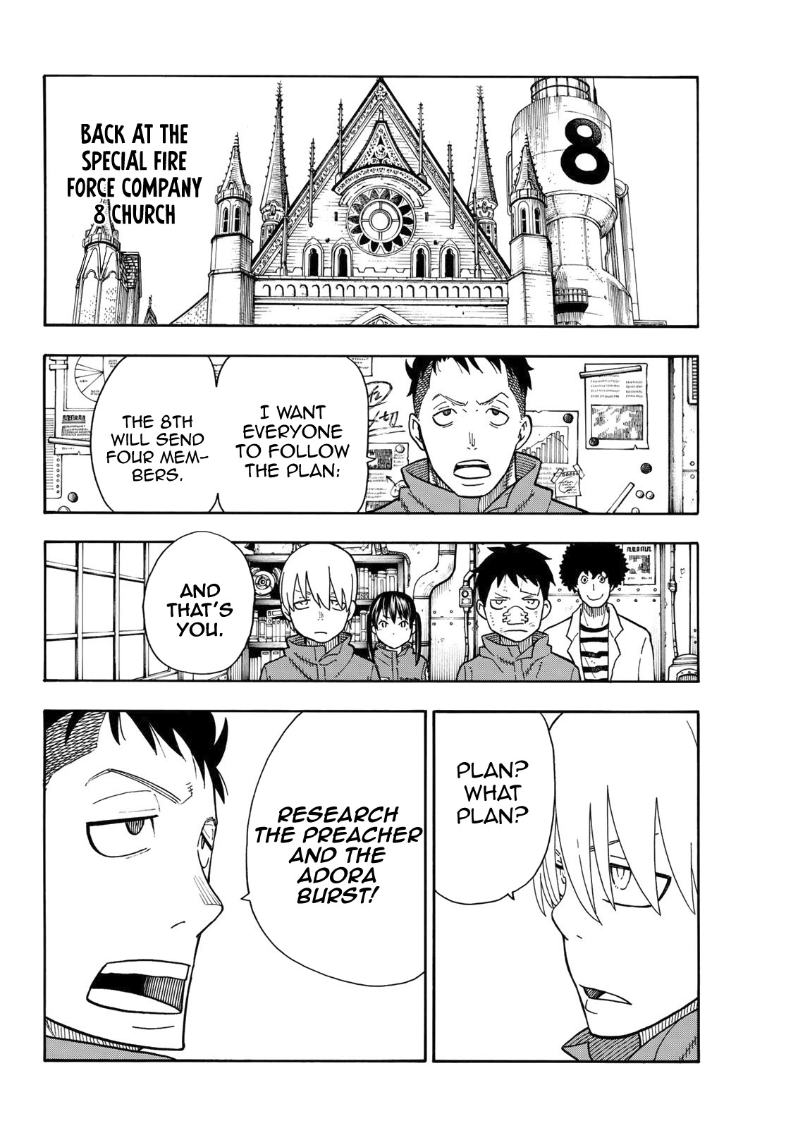 Enen no Shouboutai Chapter 111 page 15 - Chapter 111: The Next Step