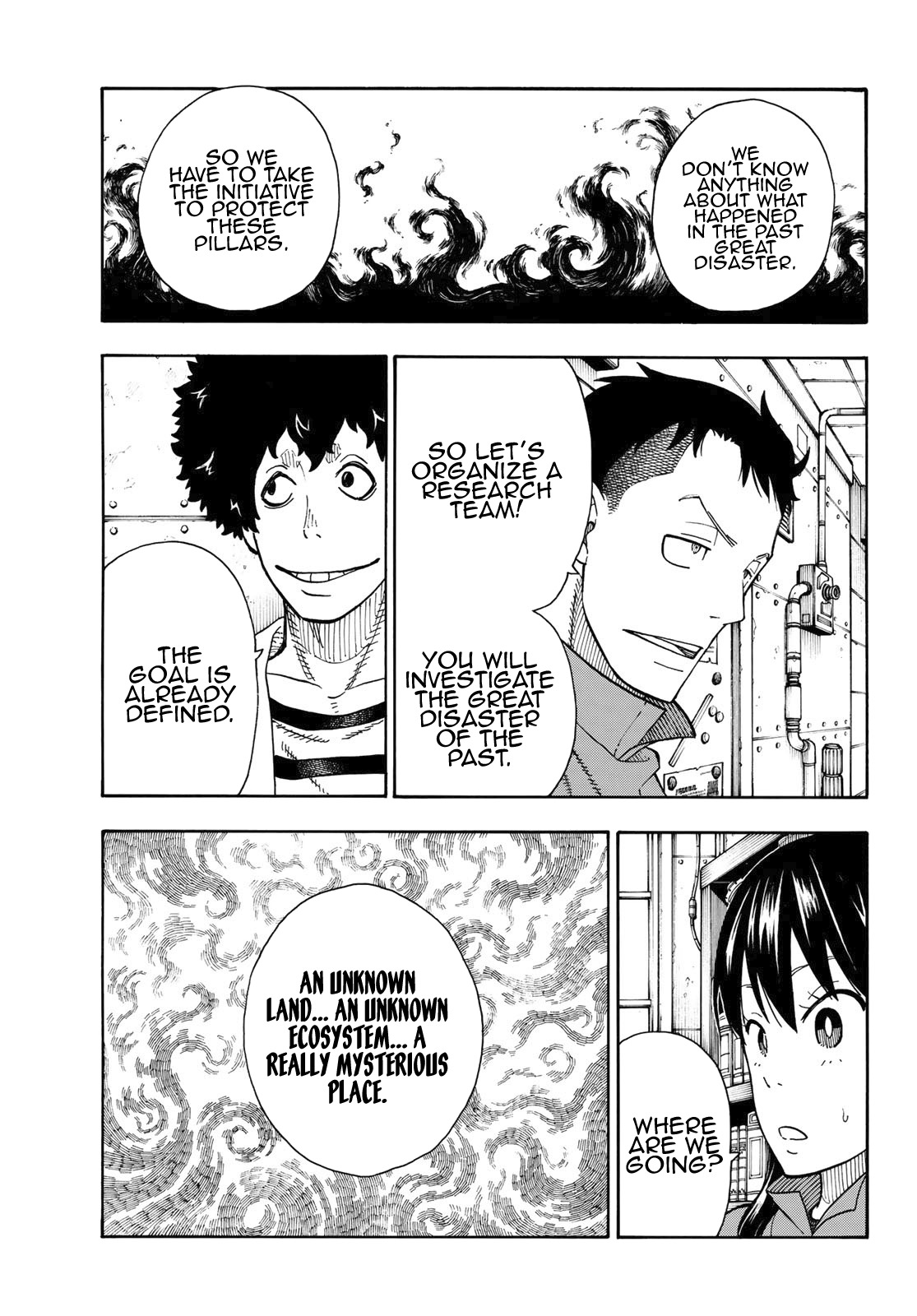 Enen no Shouboutai Chapter 111 page 18 - Chapter 111: The Next Step