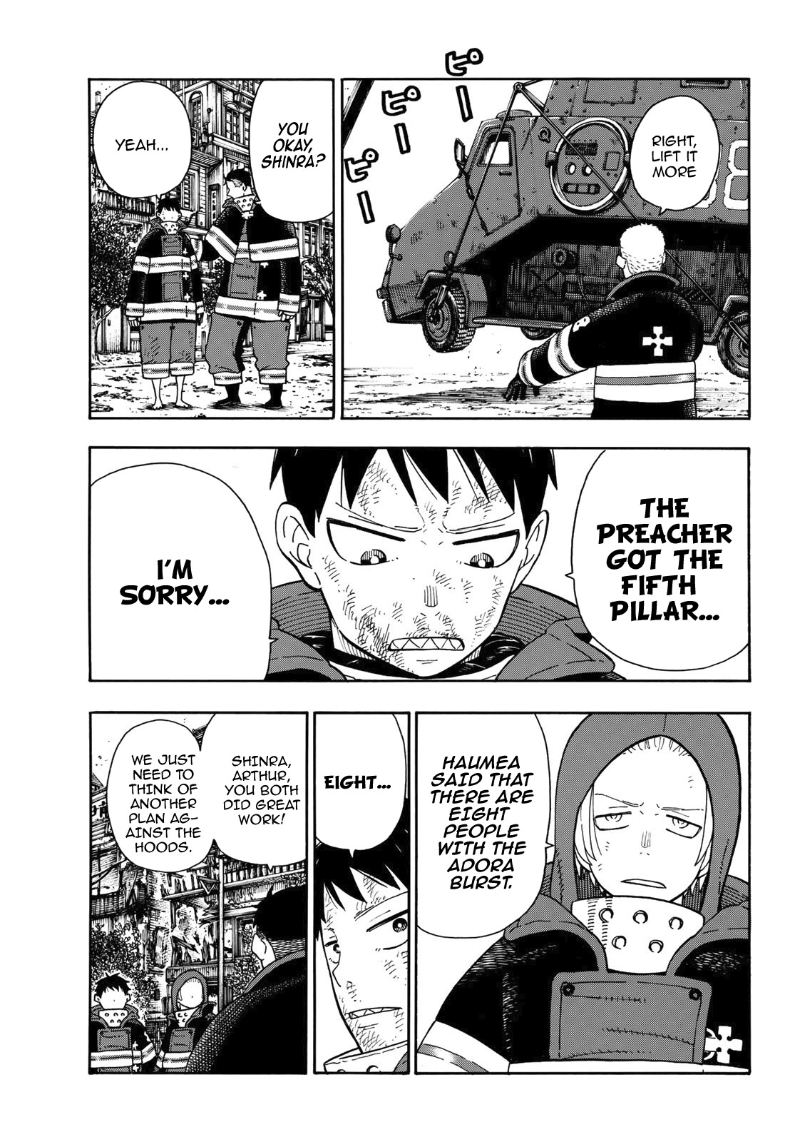 Enen no Shouboutai Chapter 111 page 4 - Chapter 111: The Next Step
