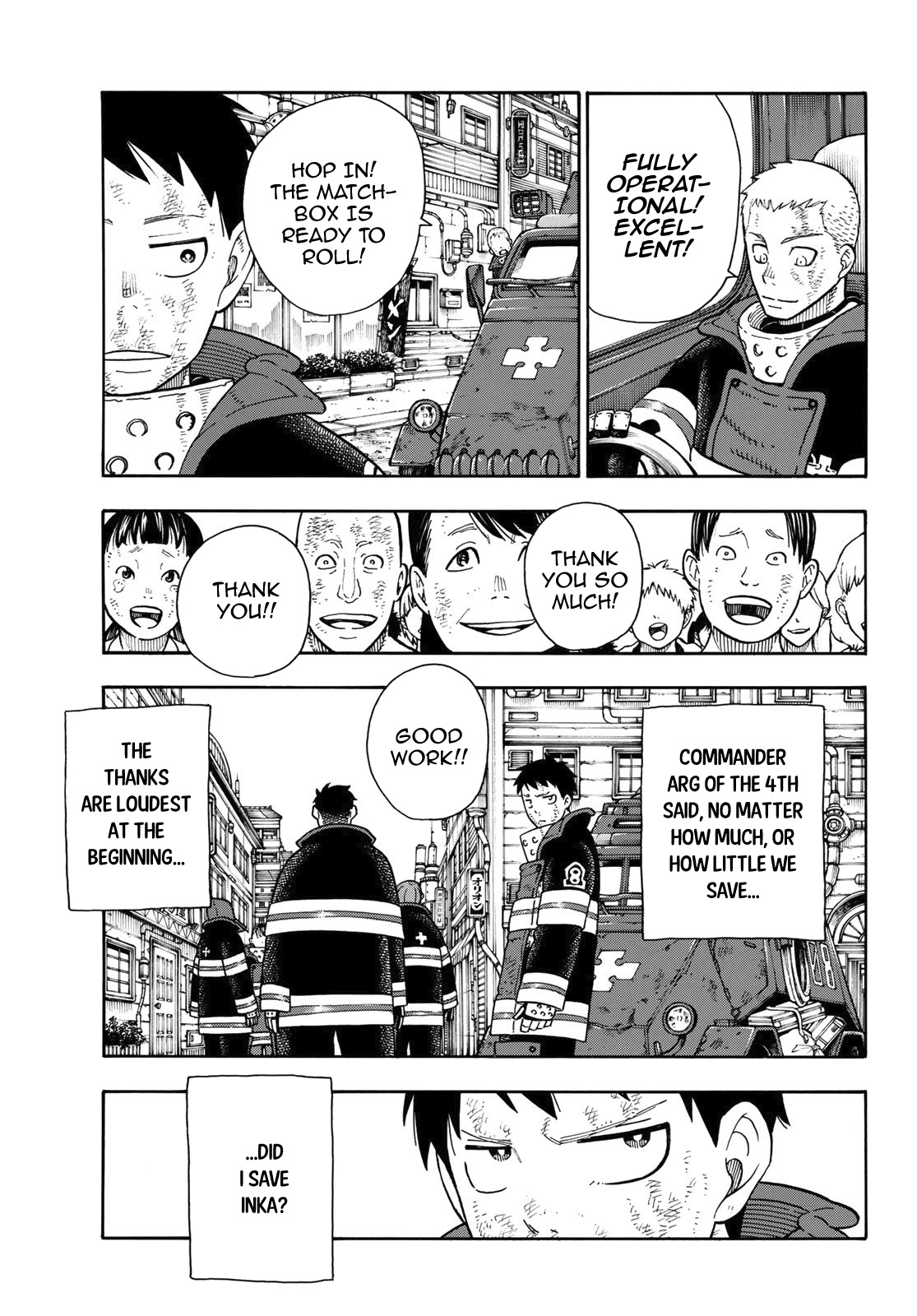 Enen no Shouboutai Chapter 111 page 6 - Chapter 111: The Next Step