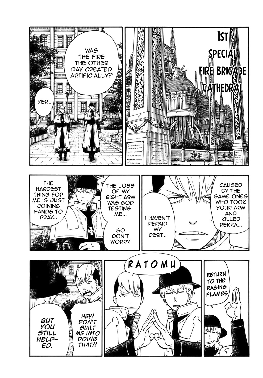Enen no Shouboutai Chapter 111 page 8 - Chapter 111: The Next Step