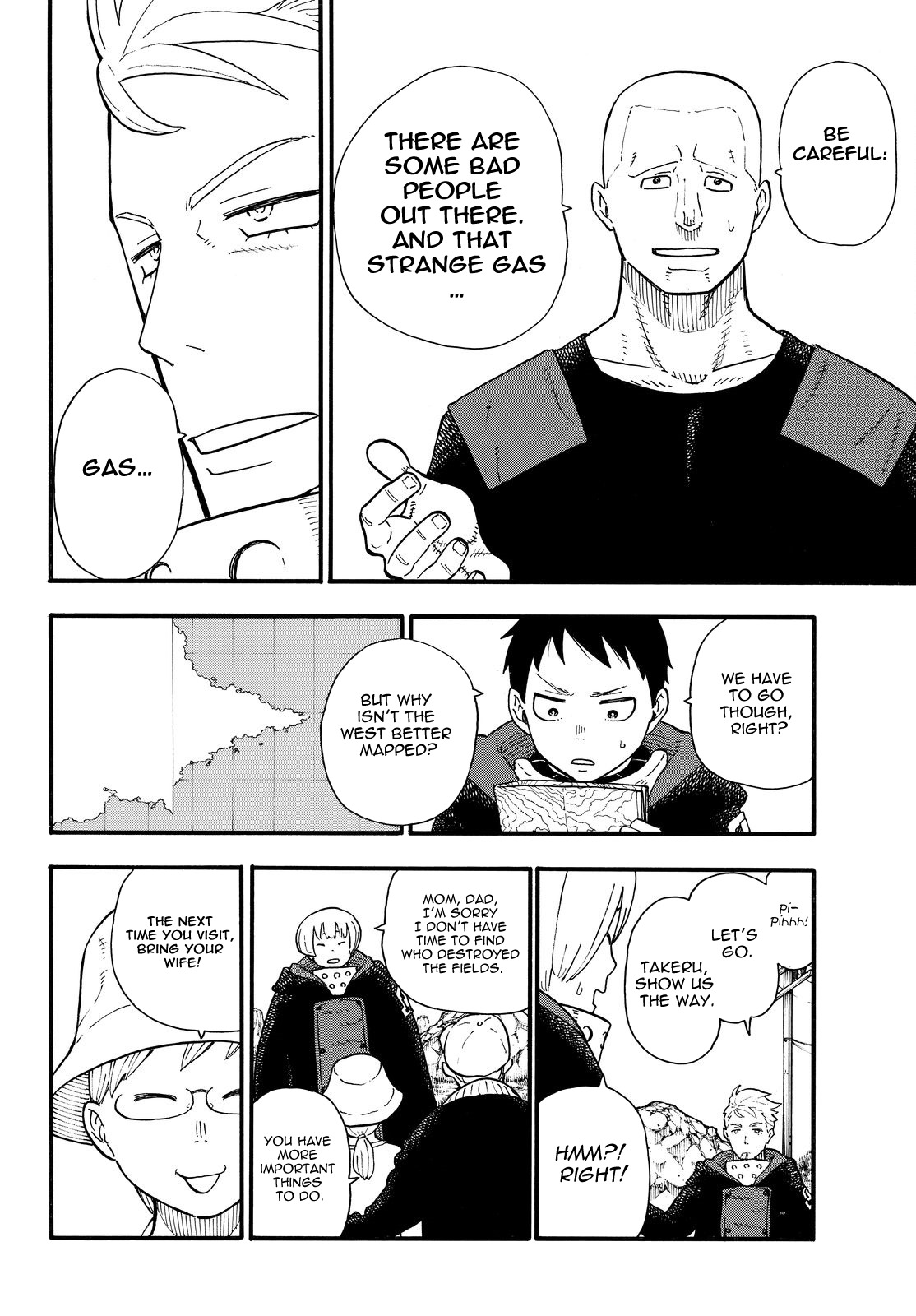 Enen no Shouboutai Chapter 112 page 19 - Chapter 112: Towards the Unknown