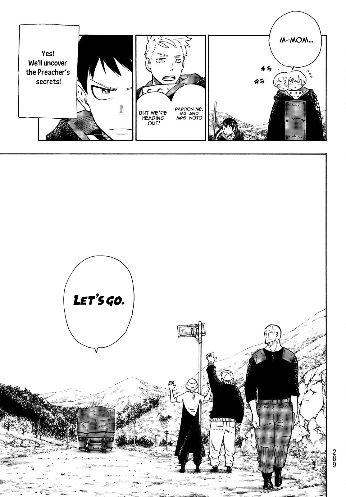 Enen no Shouboutai Chapter 112 page 20 - Chapter 112: Towards the Unknown