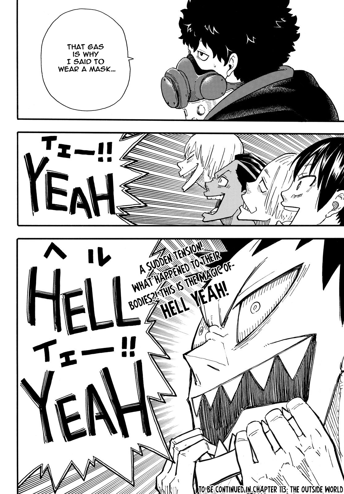 Enen no Shouboutai Chapter 112 page 21 - Chapter 112: Towards the Unknown