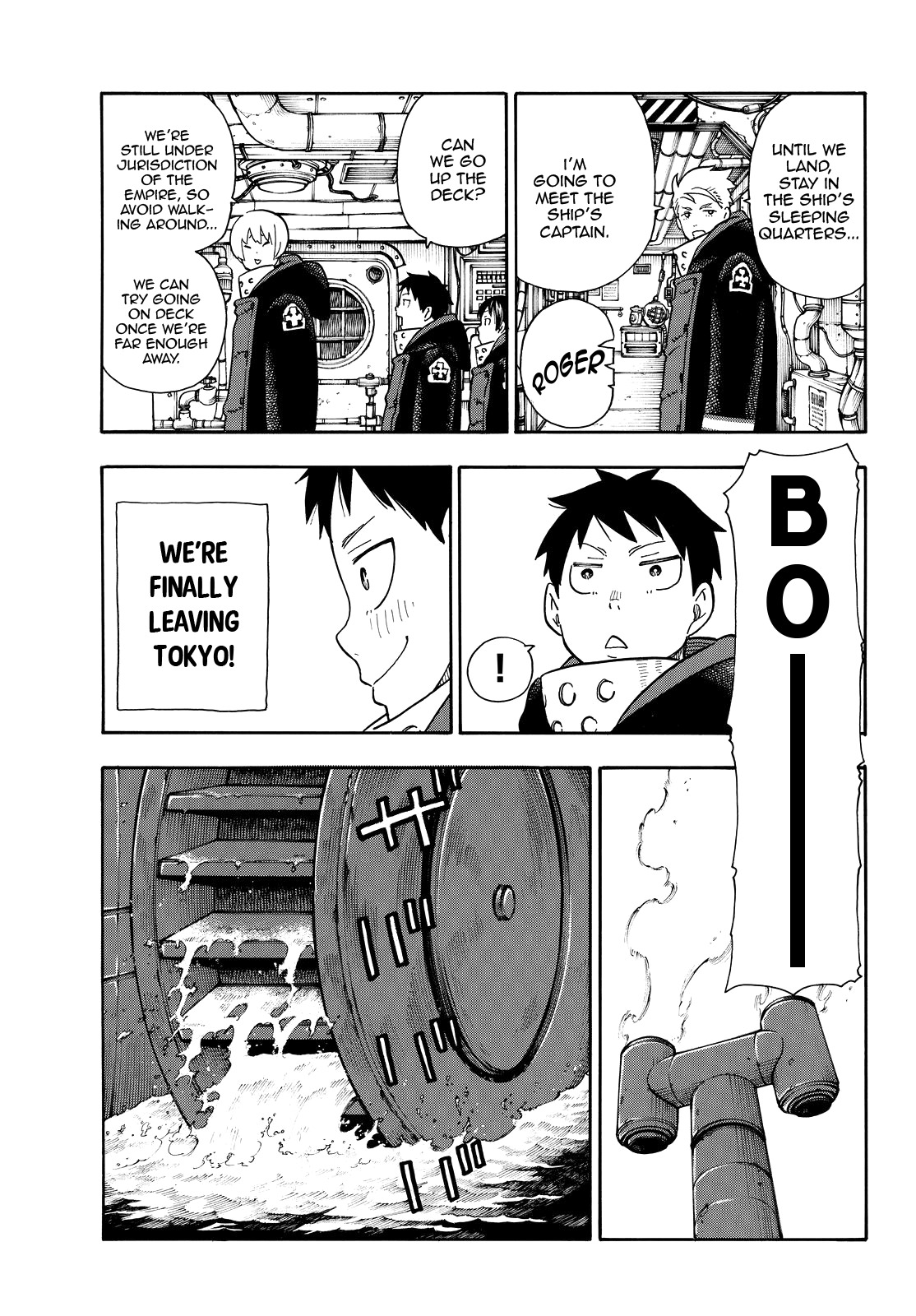 Enen no Shouboutai Chapter 112 page 8 - Chapter 112: Towards the Unknown