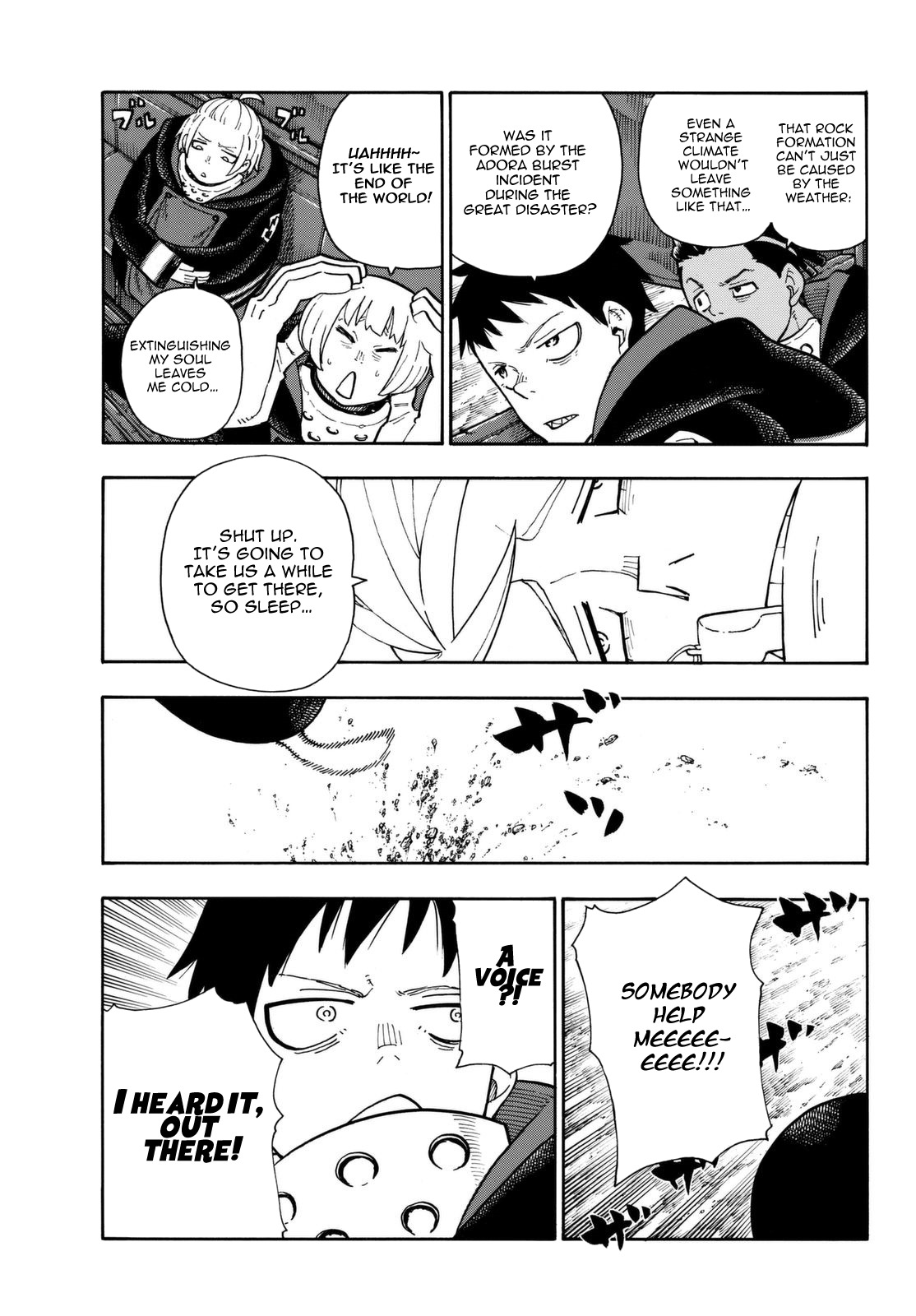 Enen no Shouboutai Chapter 113 page 12 - Chapter 113: The Outside World