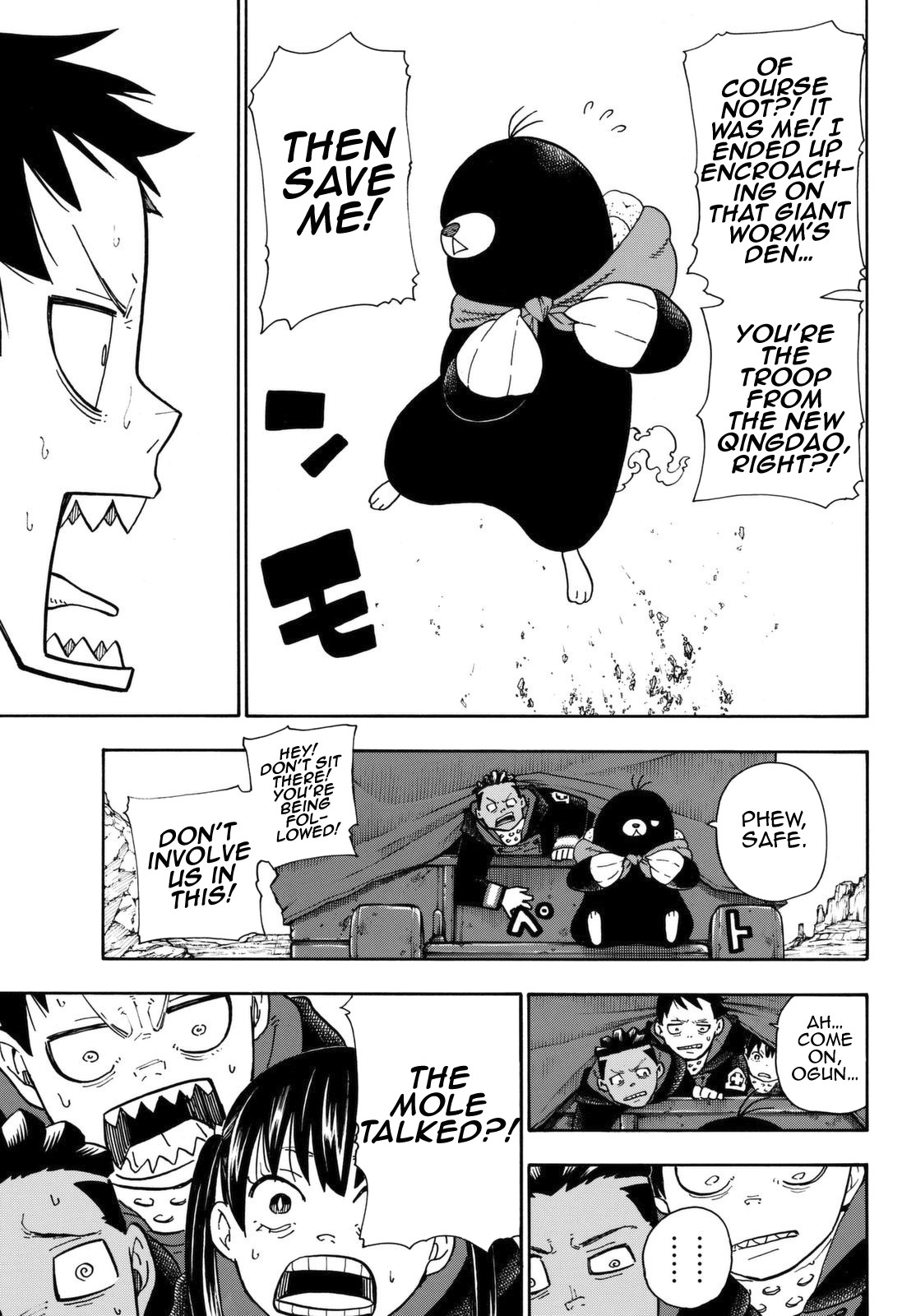 Enen no Shouboutai Chapter 113 page 15 - Chapter 113: The Outside World