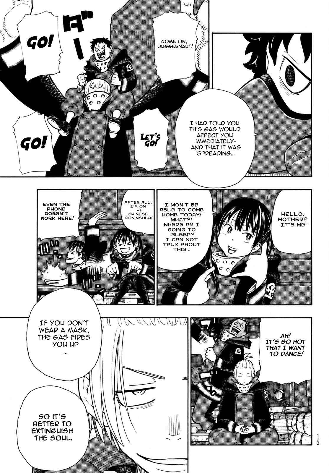 Enen no Shouboutai Chapter 113 page 6 - Chapter 113: The Outside World