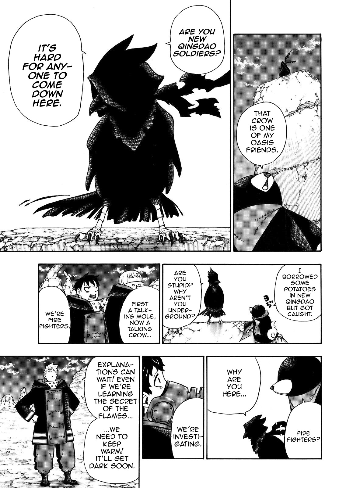Enen no Shouboutai Chapter 114 page 10 - Chapter 114: The Road to the Oasis