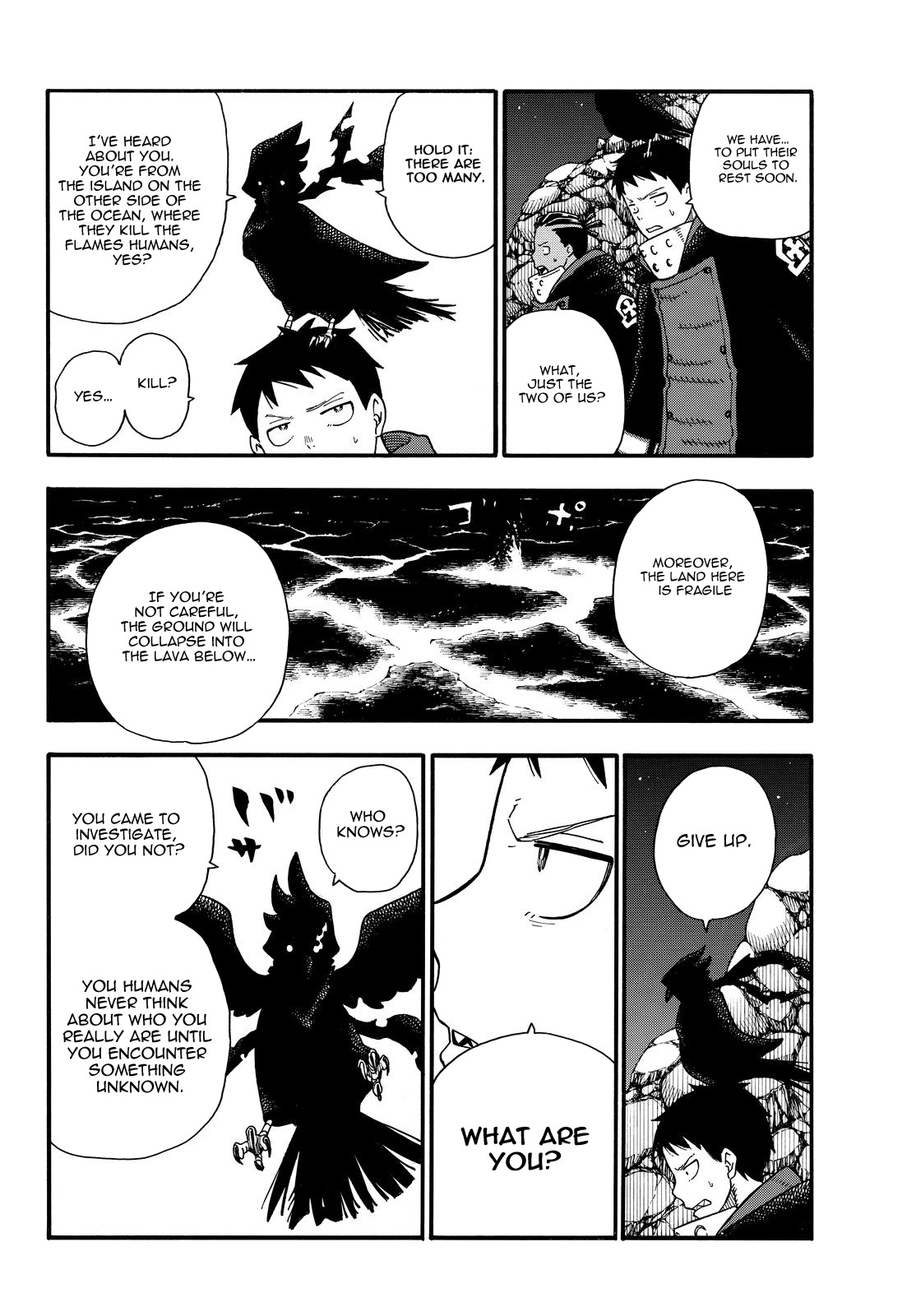 Enen no Shouboutai Chapter 114 page 15 - Chapter 114: The Road to the Oasis
