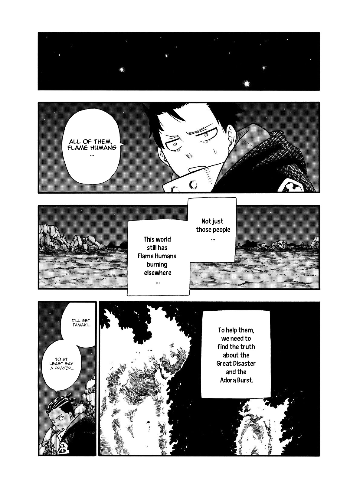 Enen no Shouboutai Chapter 114 page 16 - Chapter 114: The Road to the Oasis