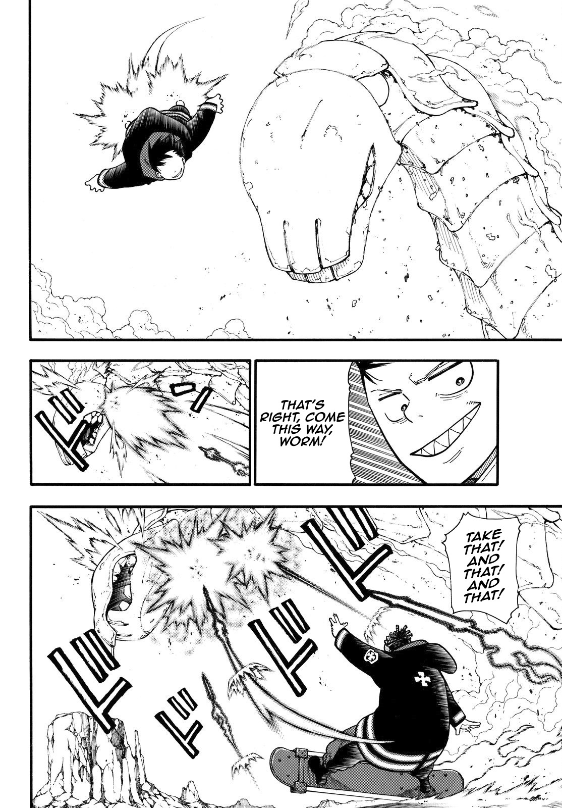 Enen no Shouboutai Chapter 114 page 3 - Chapter 114: The Road to the Oasis
