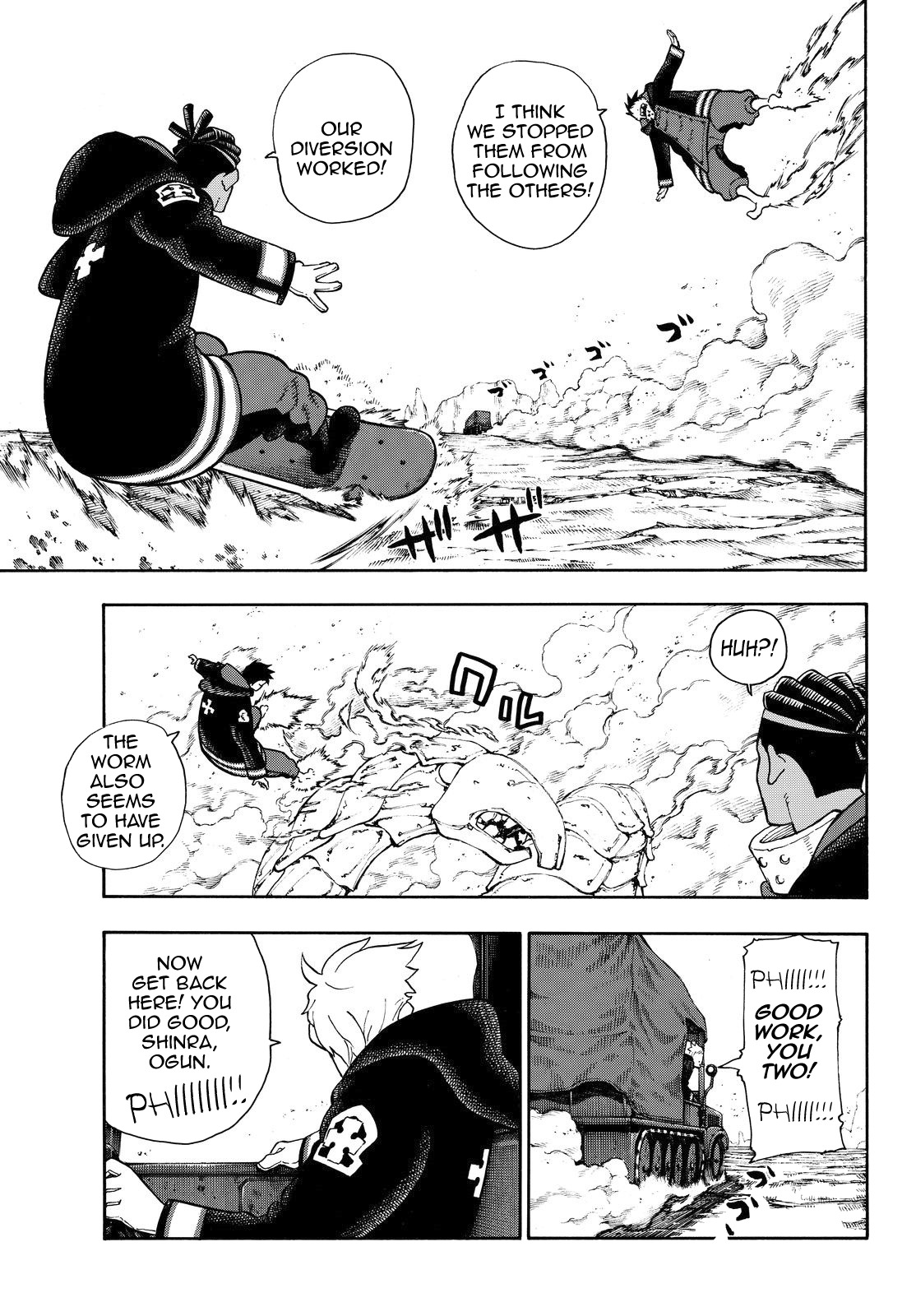 Enen no Shouboutai Chapter 114 page 6 - Chapter 114: The Road to the Oasis