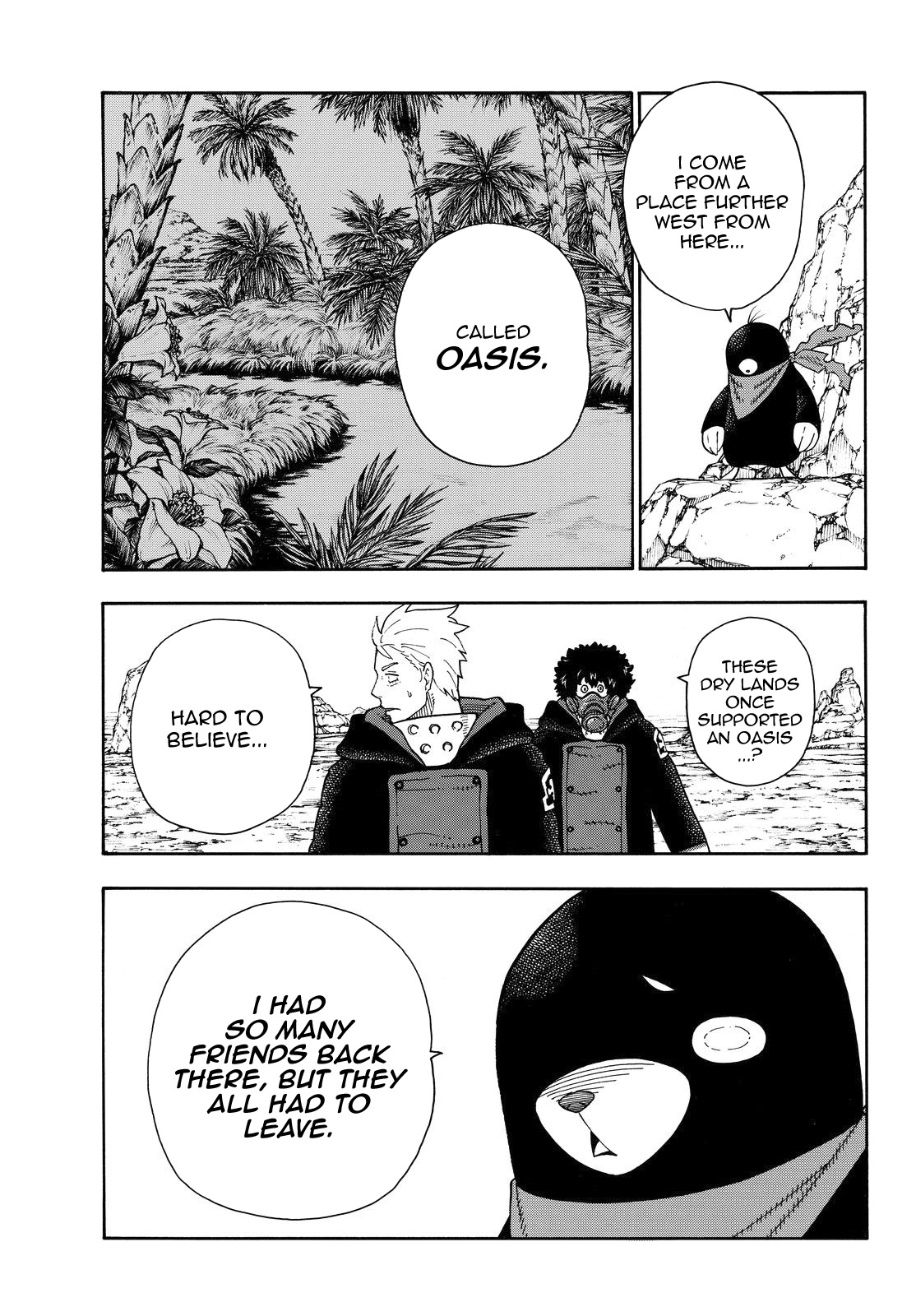Enen no Shouboutai Chapter 114 page 8 - Chapter 114: The Road to the Oasis