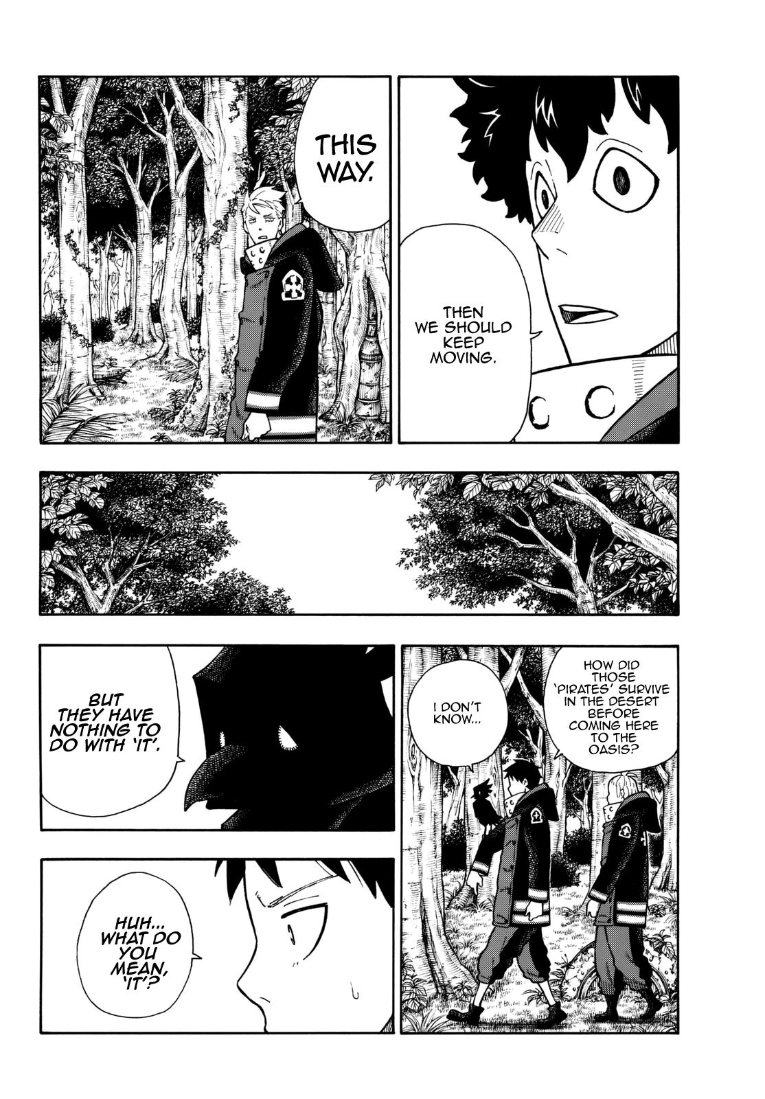 Enen no Shouboutai Chapter 116 page 11 - Chapter 116: The Holy Land