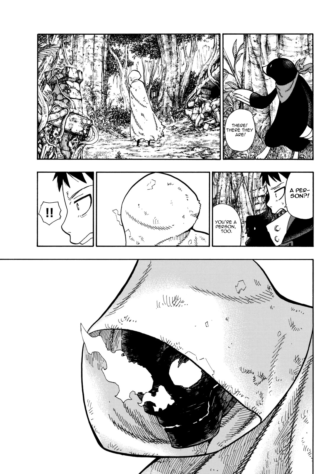 Enen no Shouboutai Chapter 116 page 12 - Chapter 116: The Holy Land
