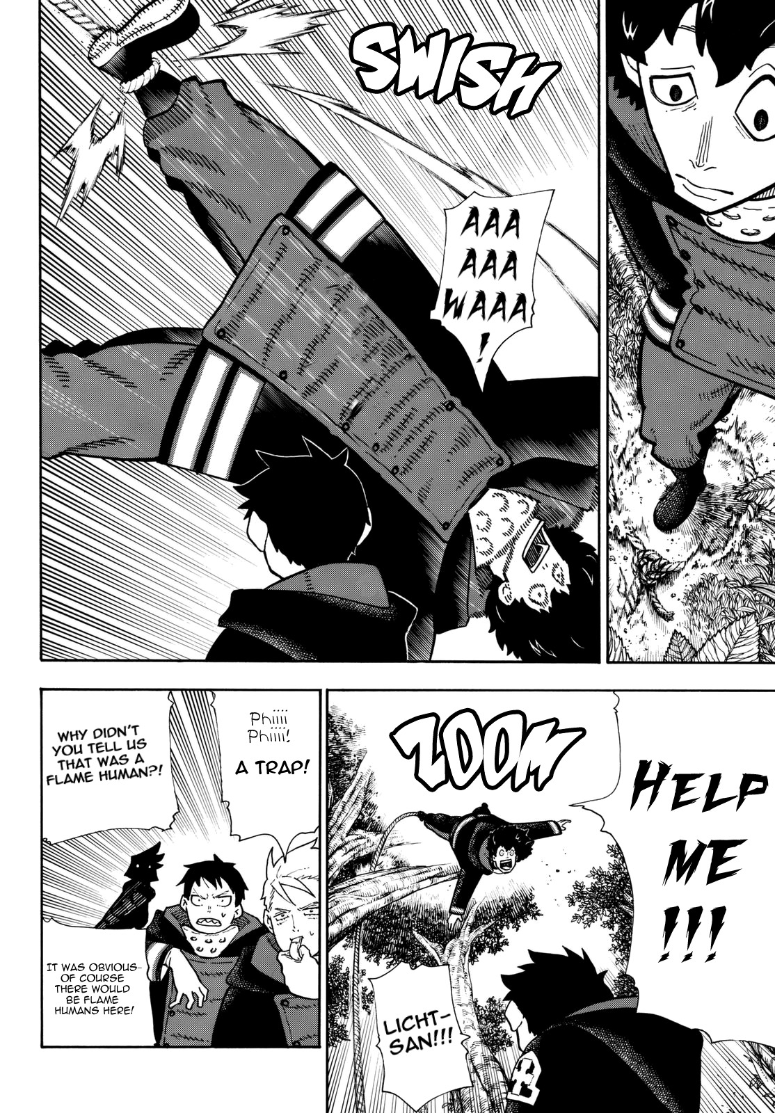 Enen no Shouboutai Chapter 116 page 13 - Chapter 116: The Holy Land