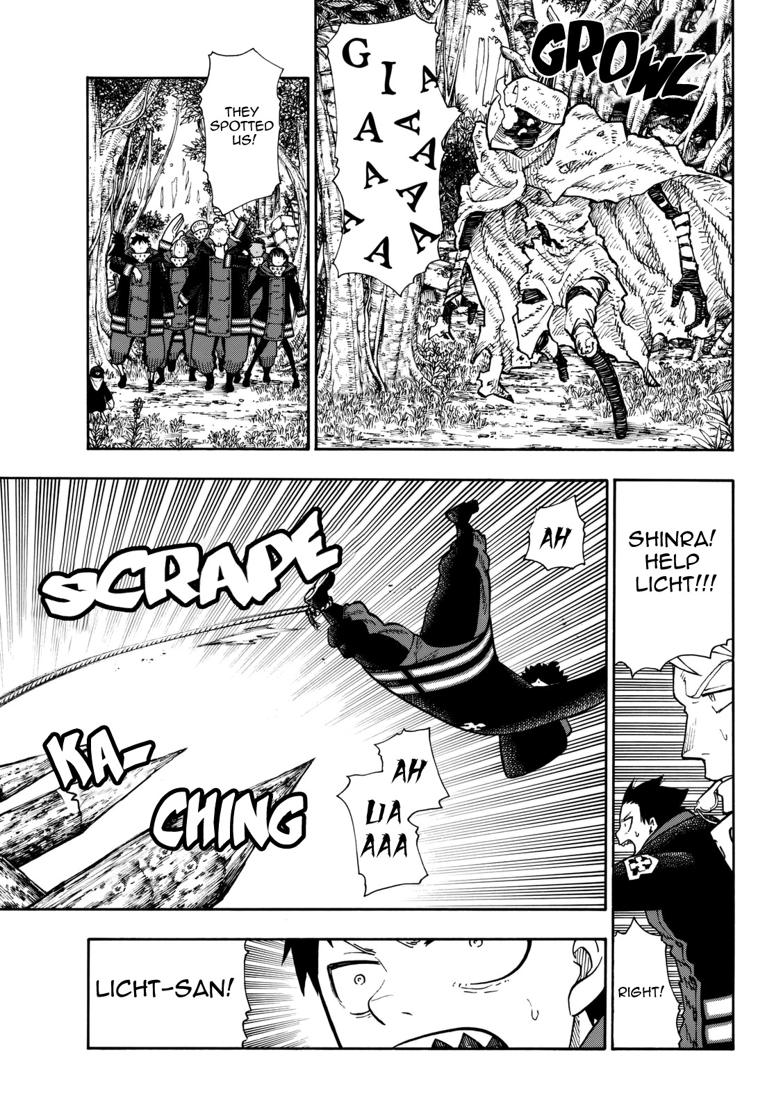 Enen no Shouboutai Chapter 116 page 14 - Chapter 116: The Holy Land