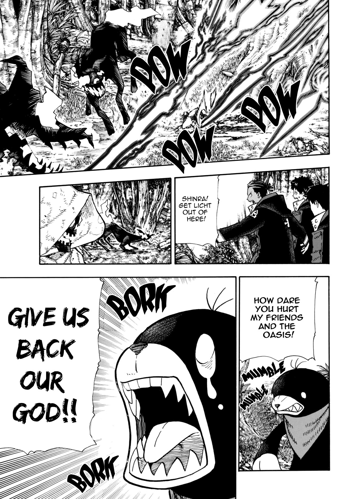 Enen no Shouboutai Chapter 116 page 18 - Chapter 116: The Holy Land